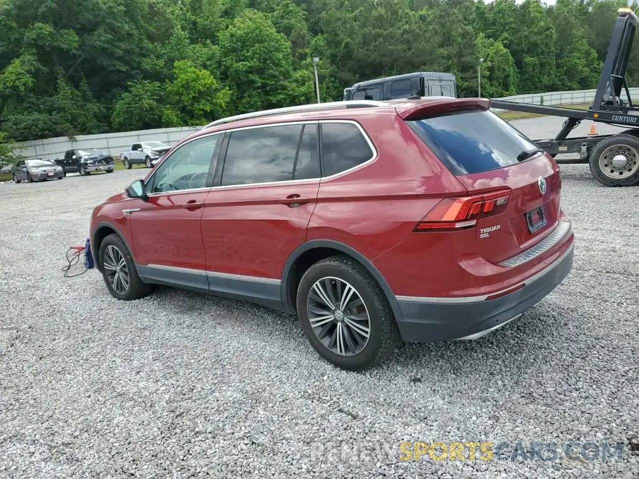 2 Photograph of a damaged car 3VV3B7AX6KM130961 VOLKSWAGEN TIGUAN 2019