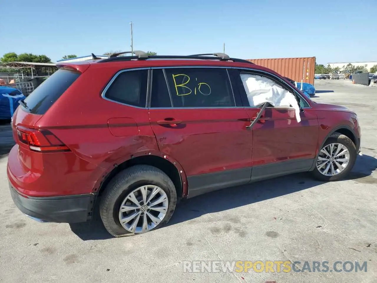 3 Фотография поврежденного автомобиля 3VV3B7AX8KM061772 VOLKSWAGEN TIGUAN 2019