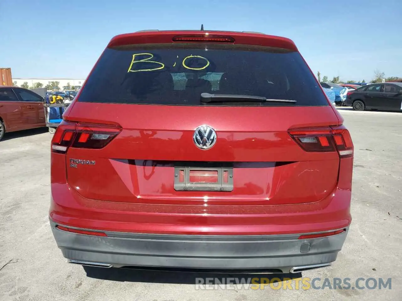 6 Фотография поврежденного автомобиля 3VV3B7AX8KM061772 VOLKSWAGEN TIGUAN 2019
