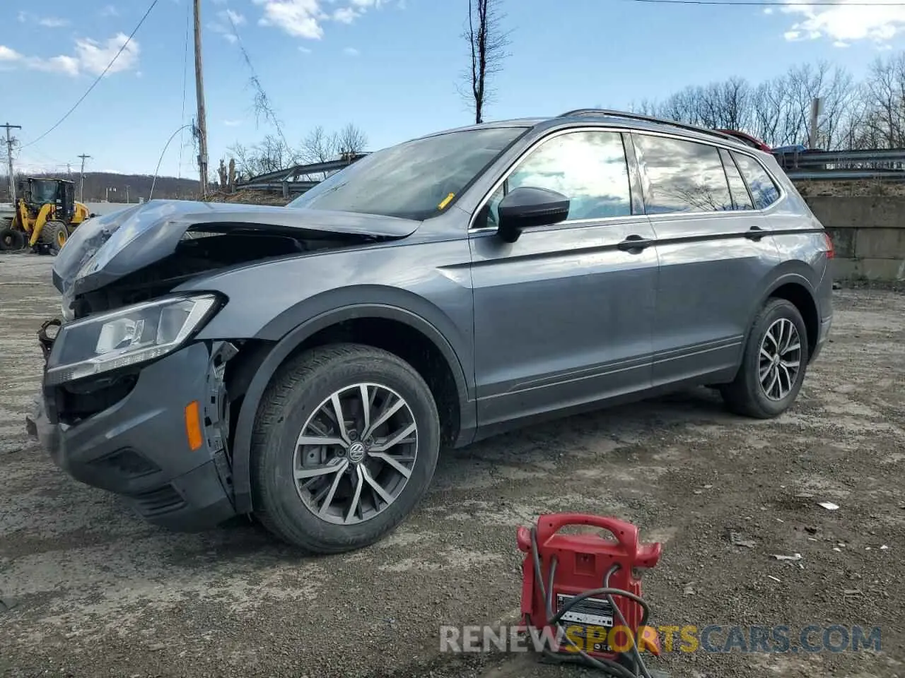 1 Photograph of a damaged car 3VV3B7AX8KM068074 VOLKSWAGEN TIGUAN 2019