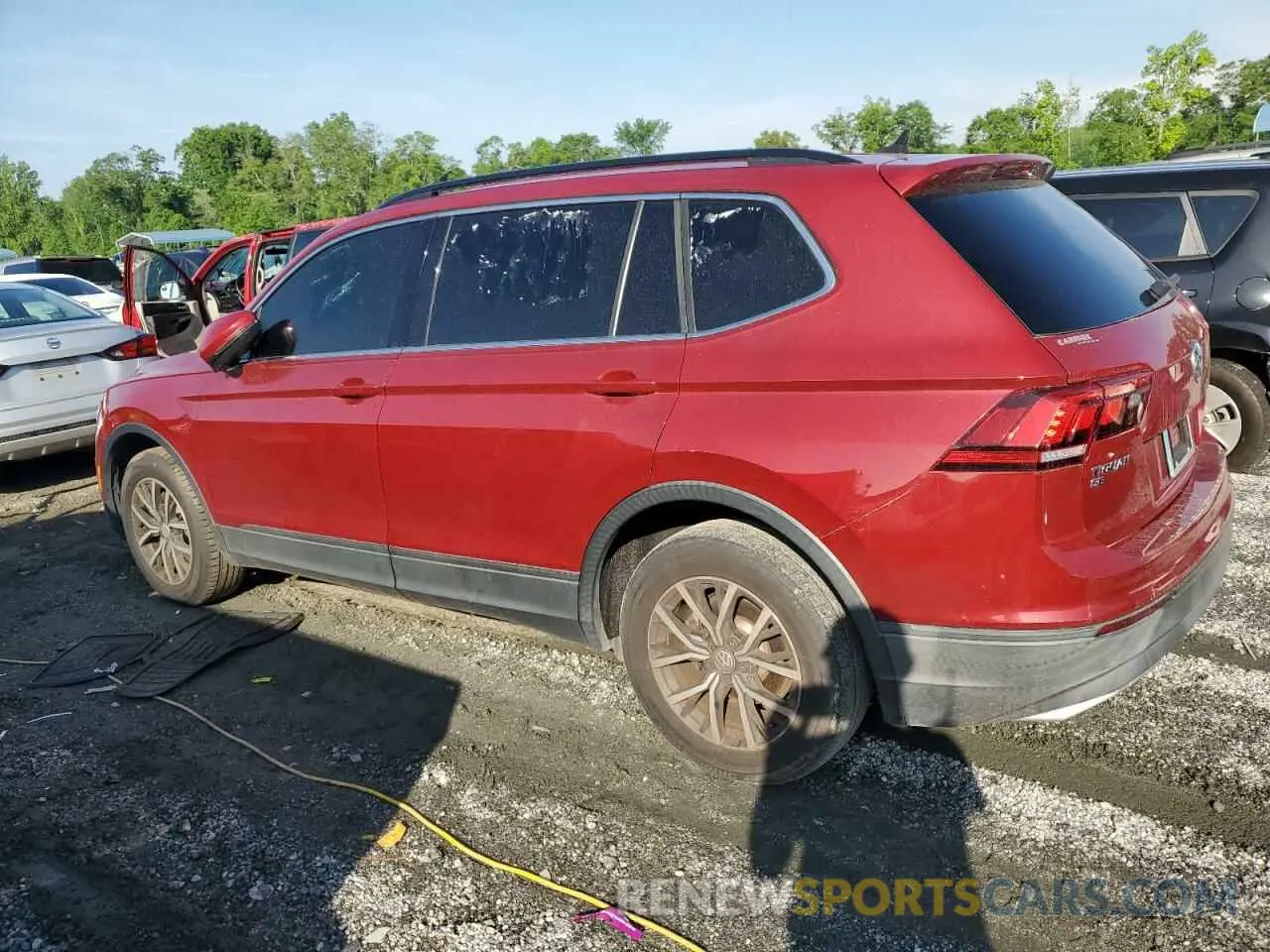 2 Photograph of a damaged car 3VV3B7AX9KM018445 VOLKSWAGEN TIGUAN 2019