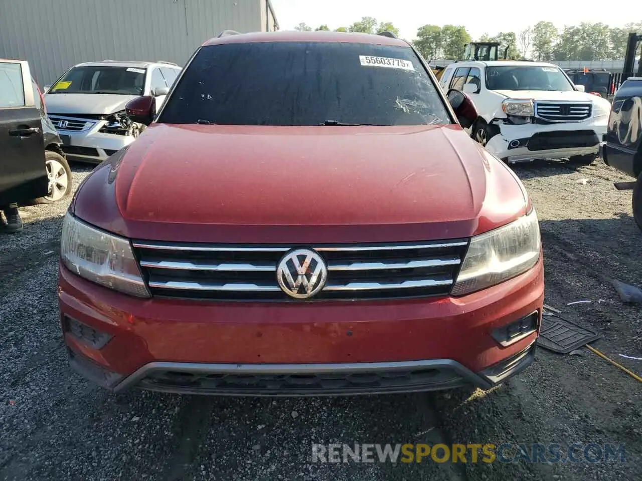 5 Photograph of a damaged car 3VV3B7AX9KM018445 VOLKSWAGEN TIGUAN 2019