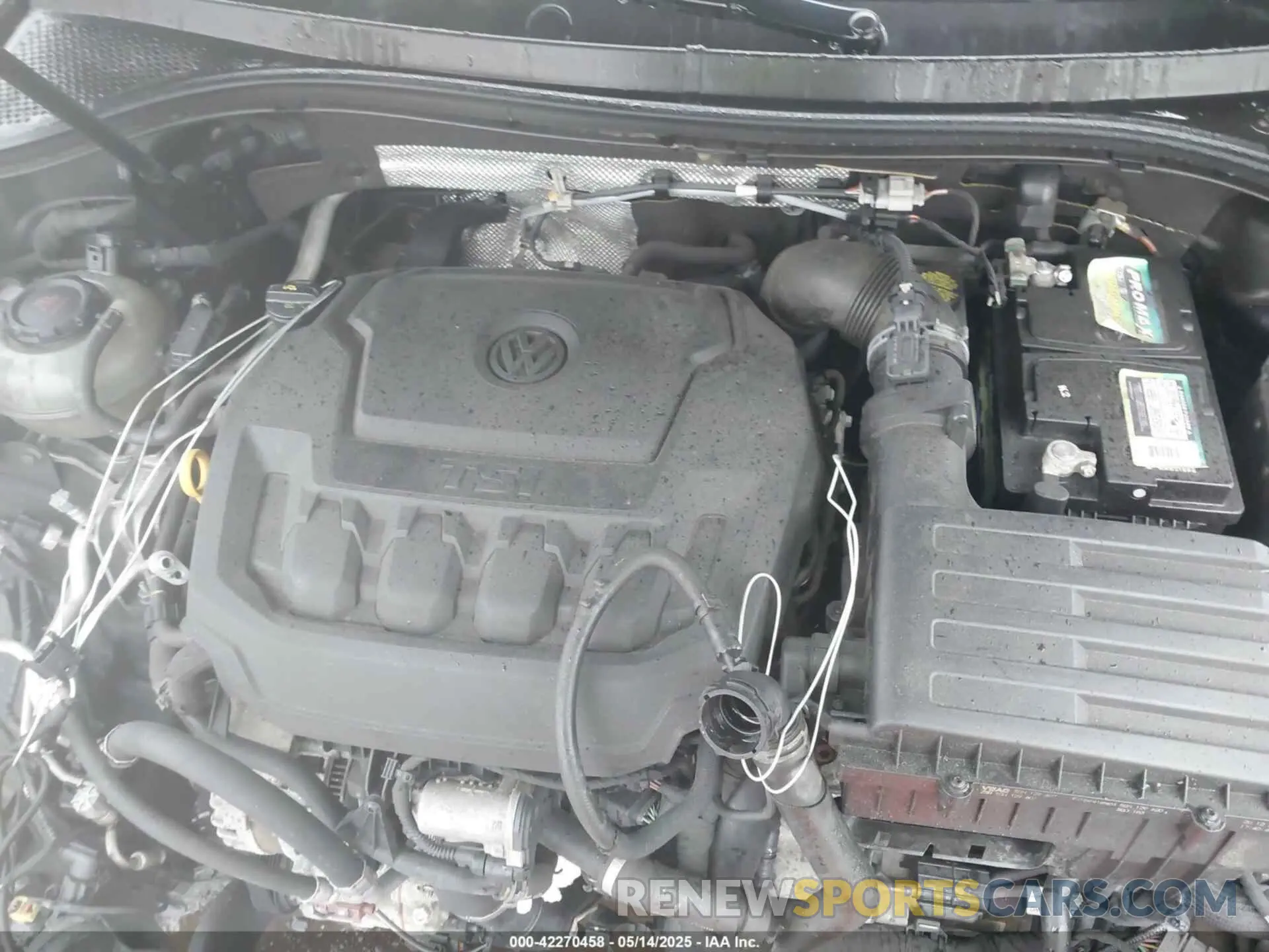 10 Фотография поврежденного автомобиля 3VV4B7AX0KM072527 VOLKSWAGEN TIGUAN 2019