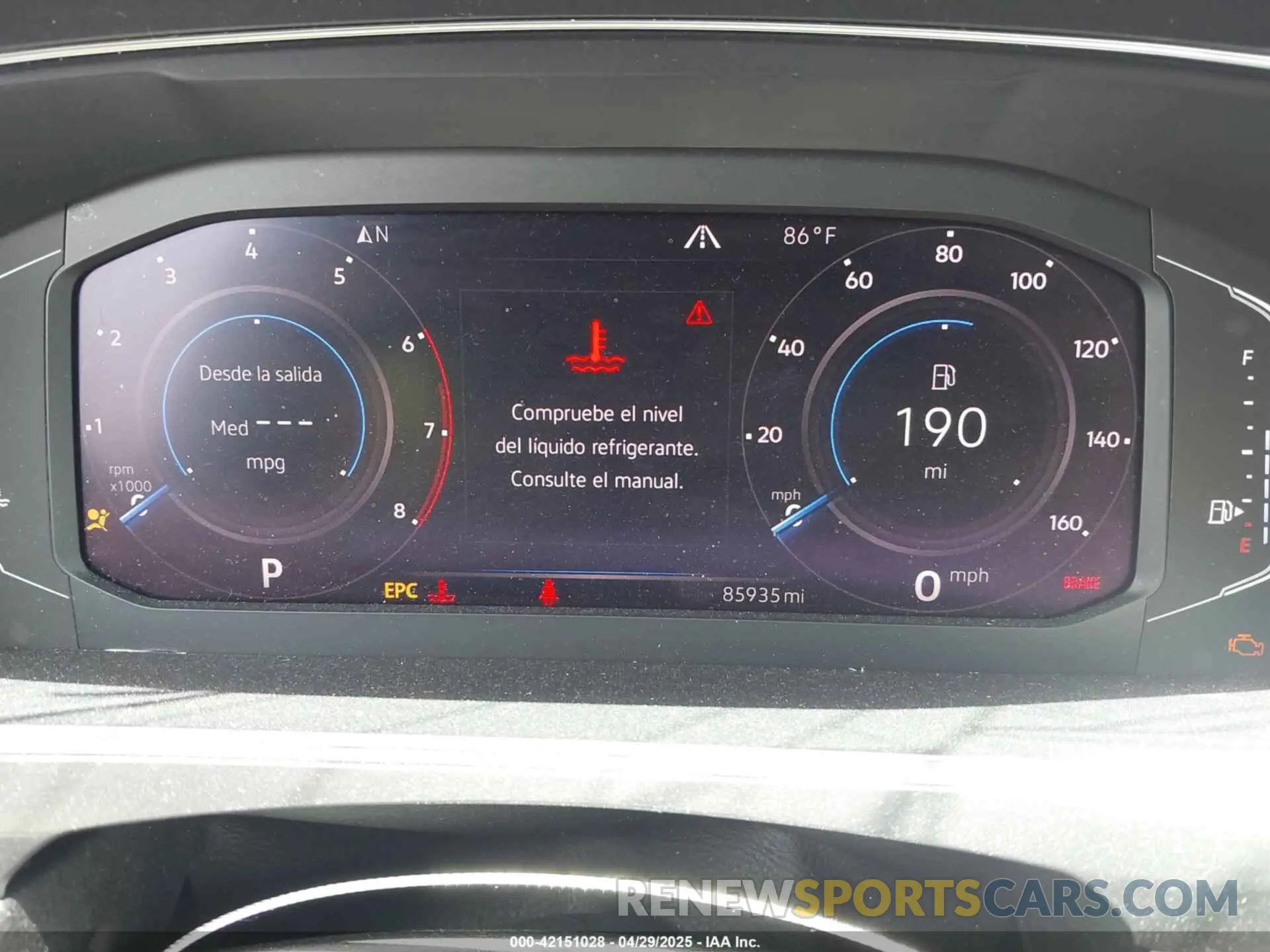 7 Photograph of a damaged car 3VV4B7AX0KM116641 VOLKSWAGEN TIGUAN 2019