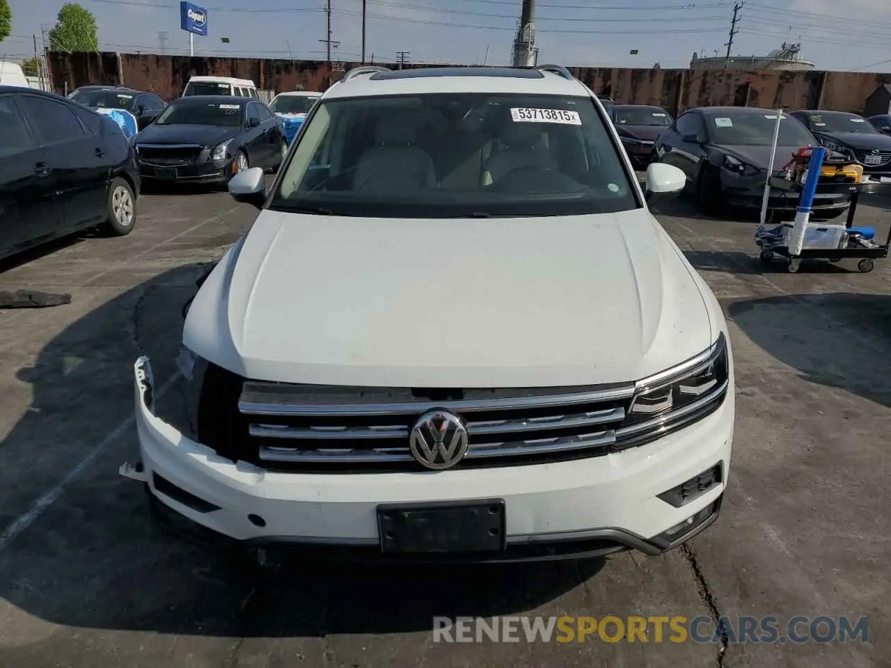 5 Фотография поврежденного автомобиля 3VV4B7AX4KM040602 VOLKSWAGEN TIGUAN 2019