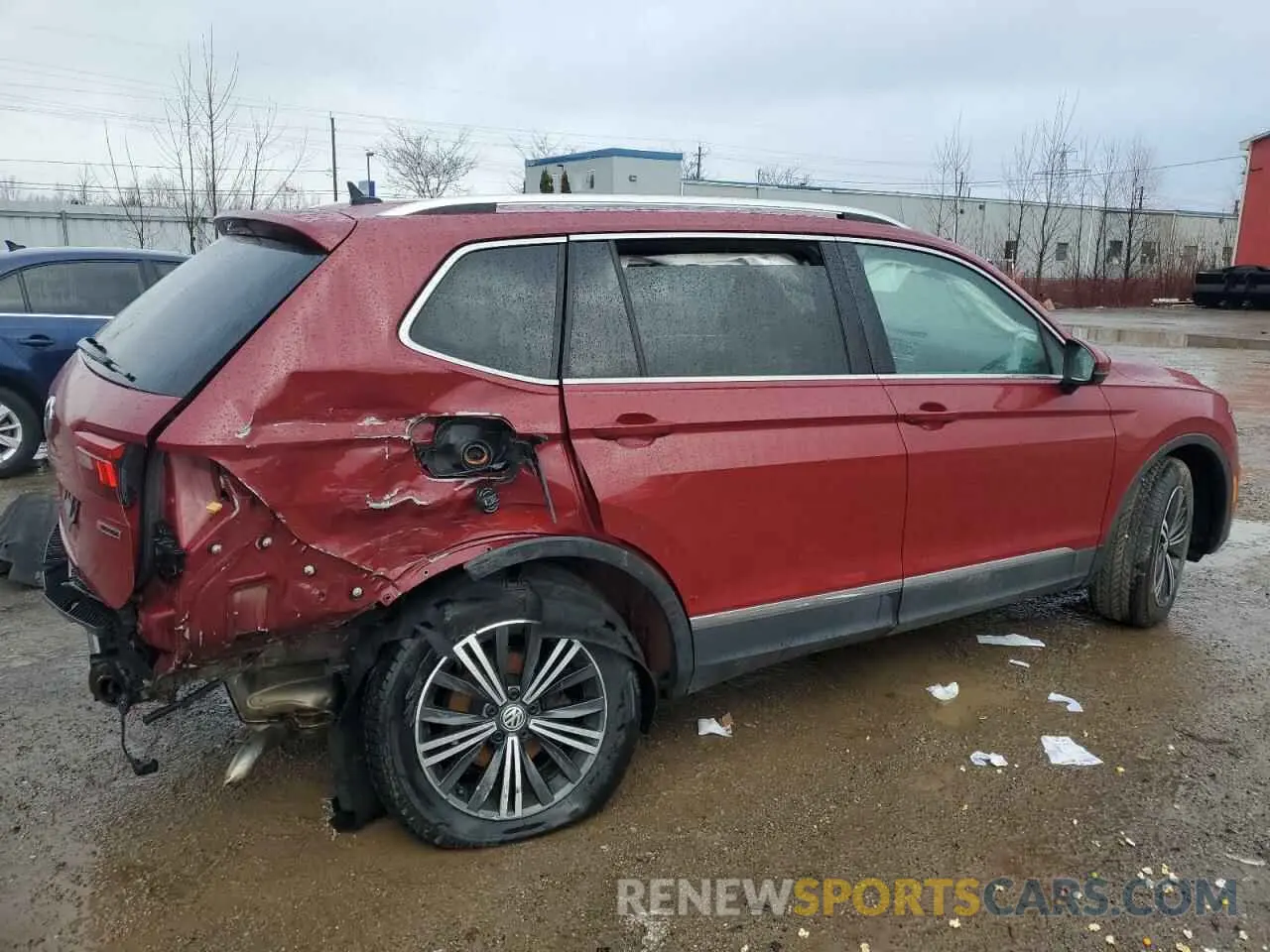 3 Photograph of a damaged car 3VV4B7AX5KM138649 VOLKSWAGEN TIGUAN 2019