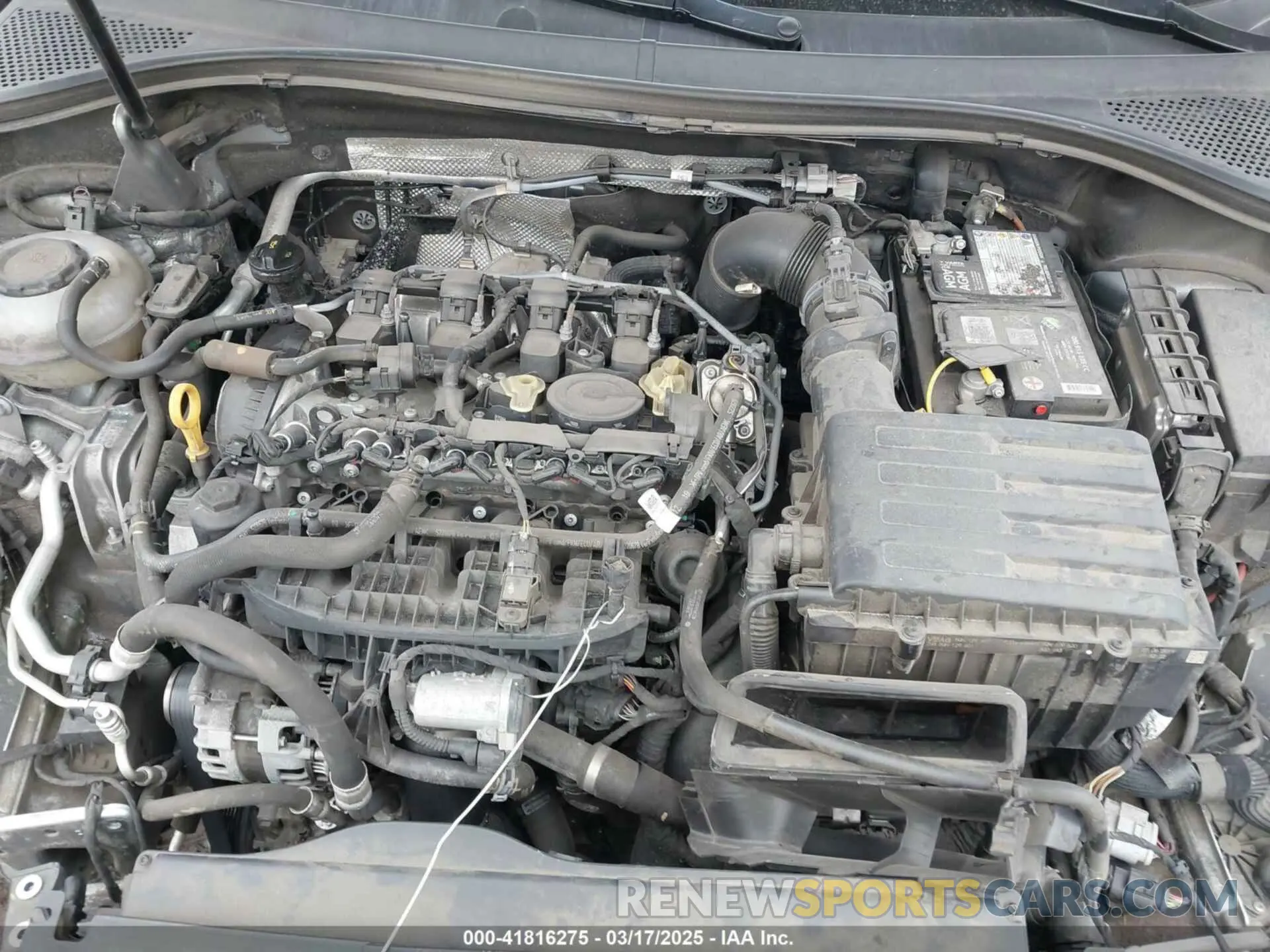 10 Photograph of a damaged car 3VV4B7AX5KM178620 VOLKSWAGEN TIGUAN 2019