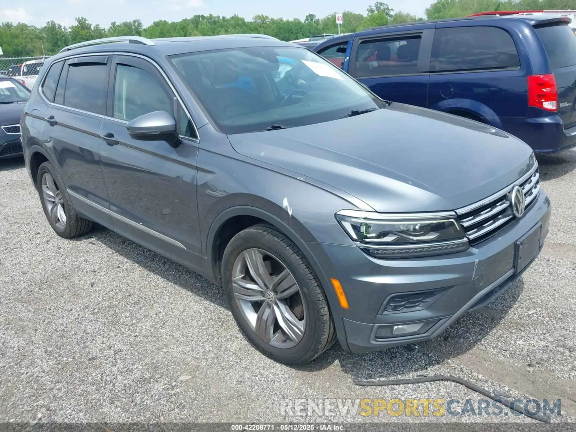 1 Photograph of a damaged car 3VV4B7AXXKM021780 VOLKSWAGEN TIGUAN 2019