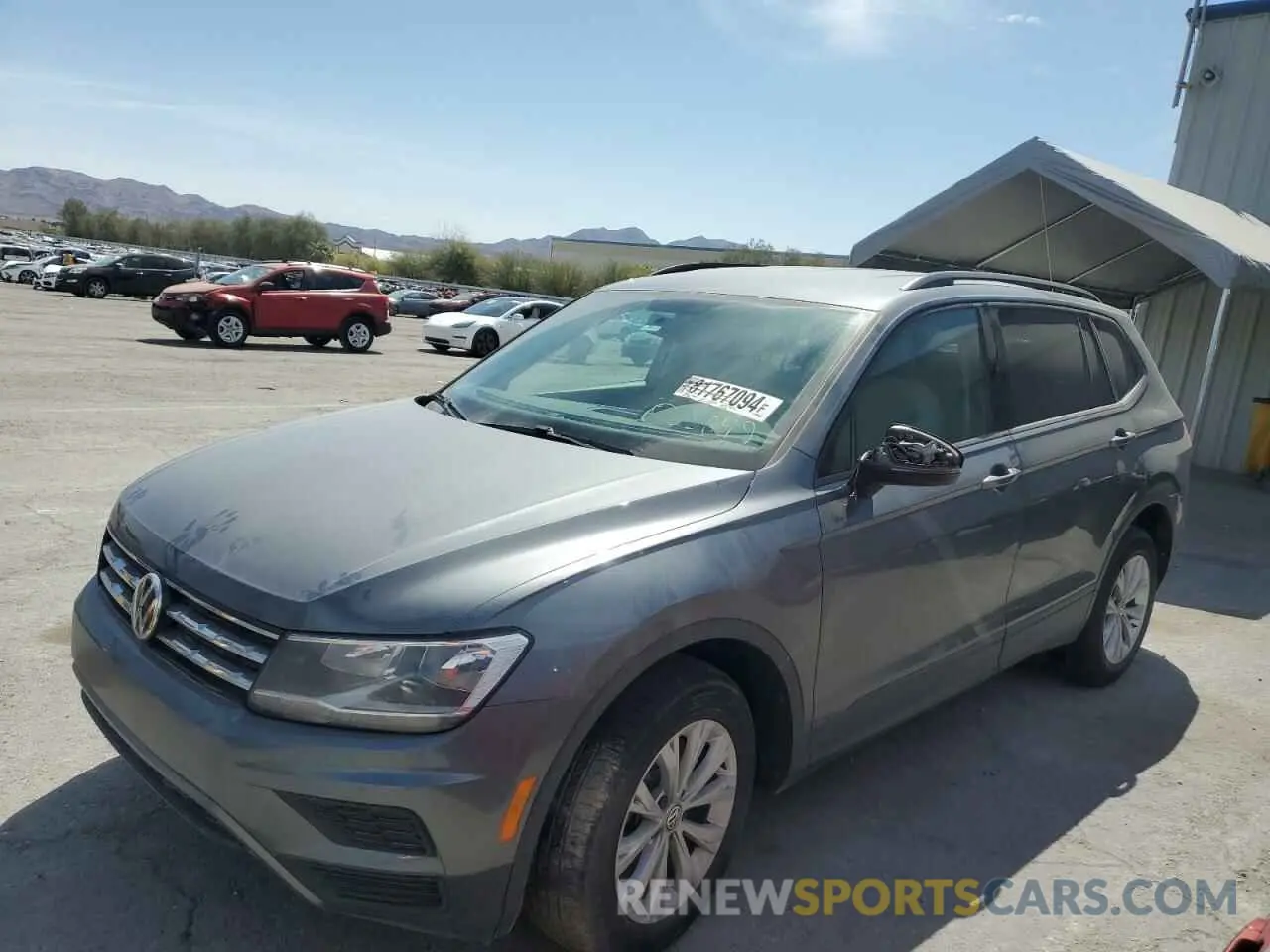 1 Photograph of a damaged car 3VV0B7AX8LM025049 VOLKSWAGEN TIGUAN 2020
