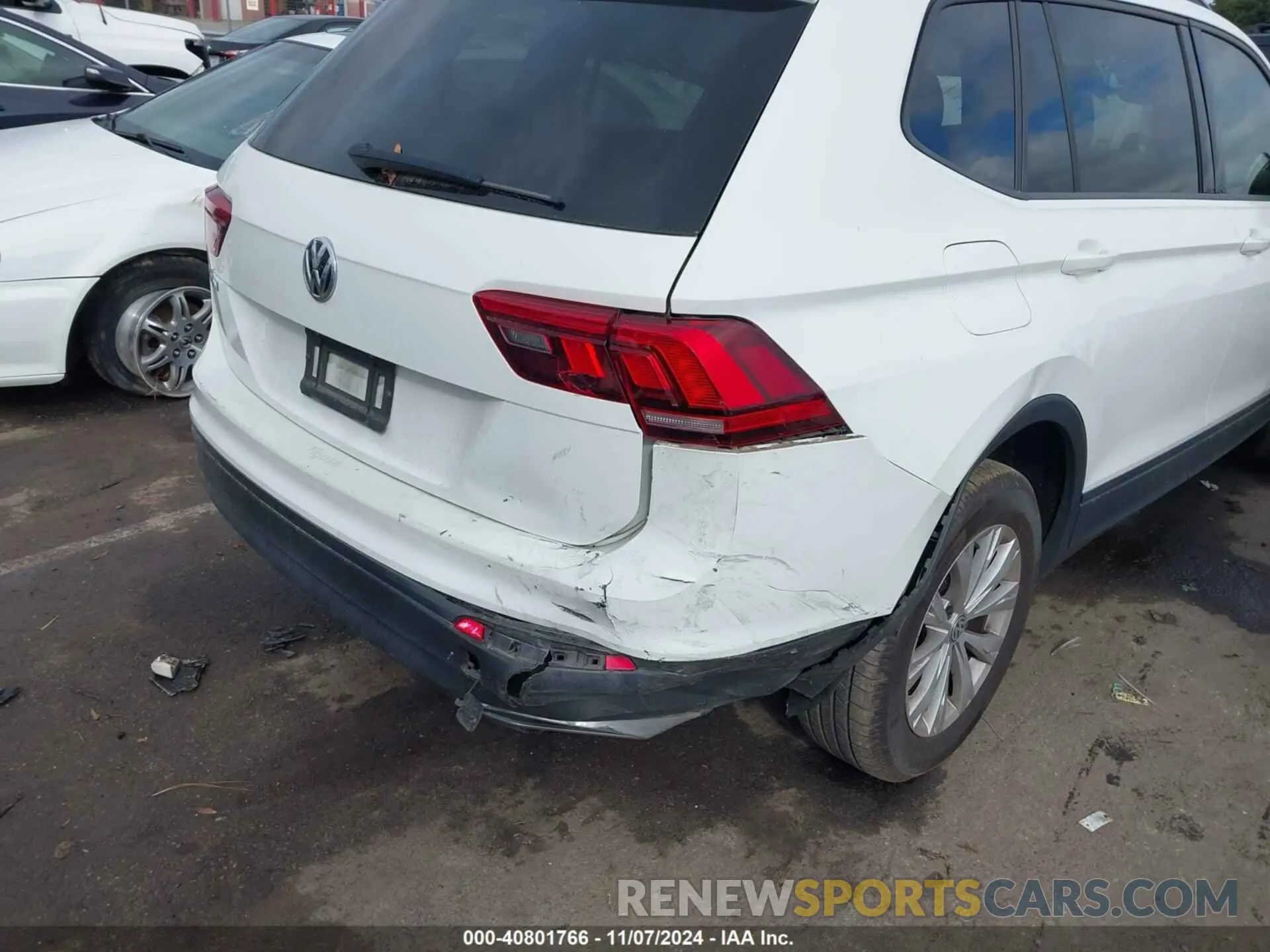 6 Фотография поврежденного автомобиля 3VV1B7AXXLM089114 VOLKSWAGEN TIGUAN 2020