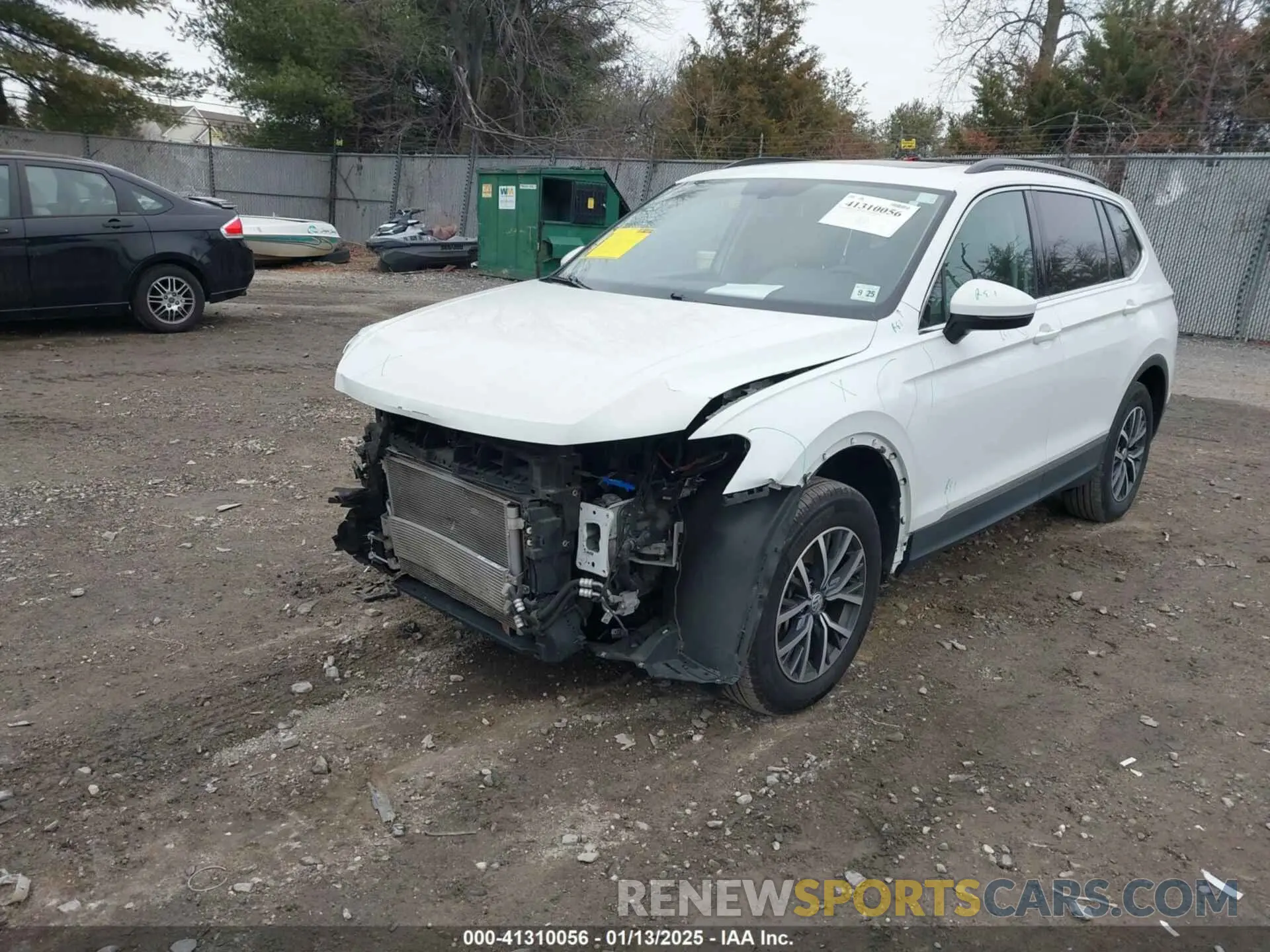 2 Фотография поврежденного автомобиля 3VV2B7AX0LM075033 VOLKSWAGEN TIGUAN 2020