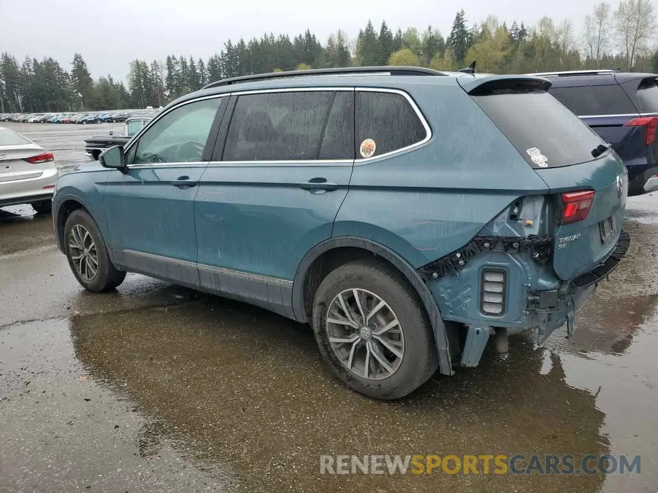 2 Фотография поврежденного автомобиля 3VV2B7AX4LM005342 VOLKSWAGEN TIGUAN 2020