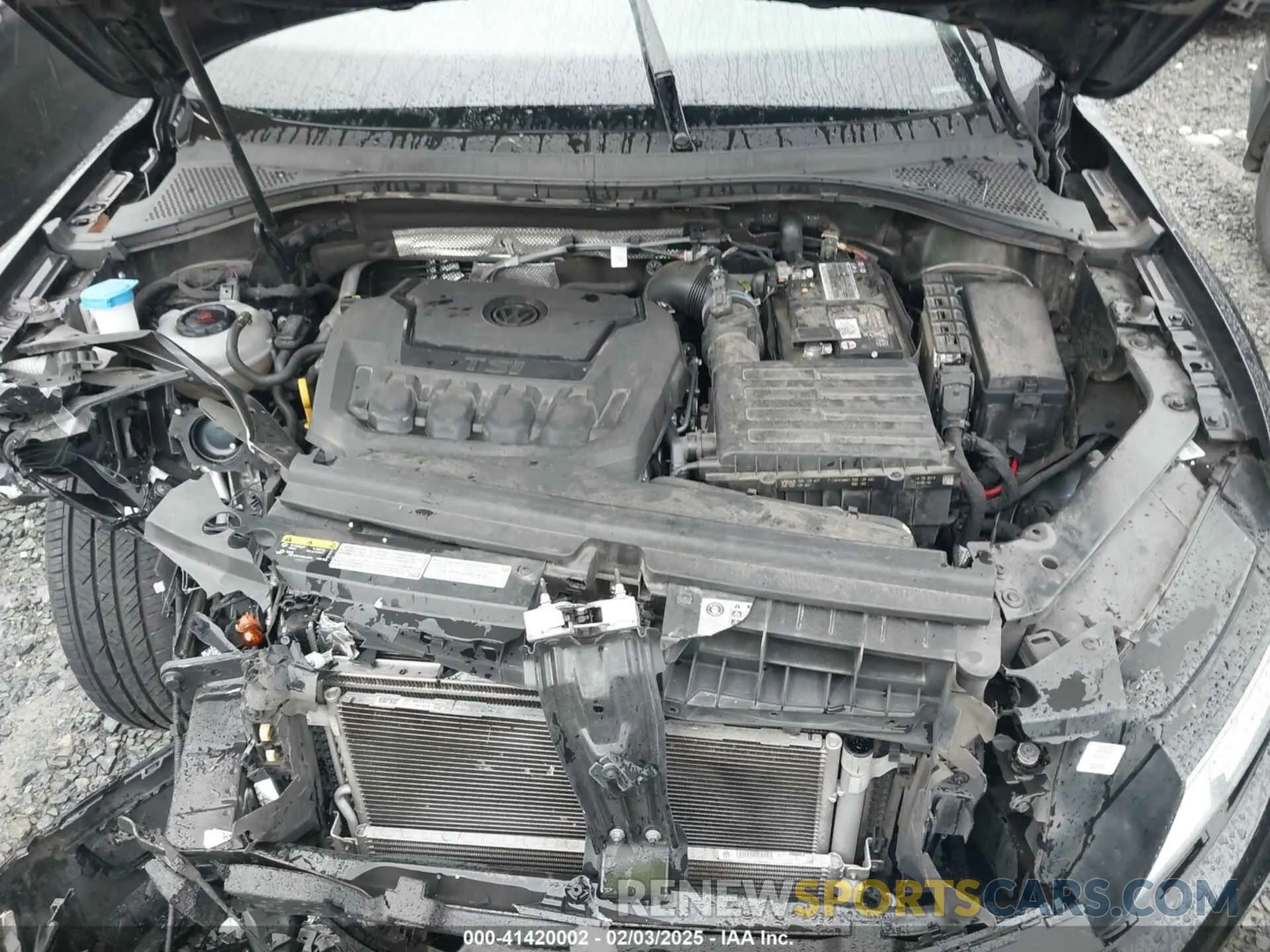 10 Фотография поврежденного автомобиля 3VV2B7AX4LM008435 VOLKSWAGEN TIGUAN 2020