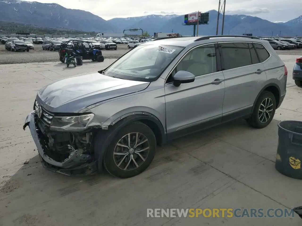 1 Photograph of a damaged car 3VV2B7AX5LM037412 VOLKSWAGEN TIGUAN 2020