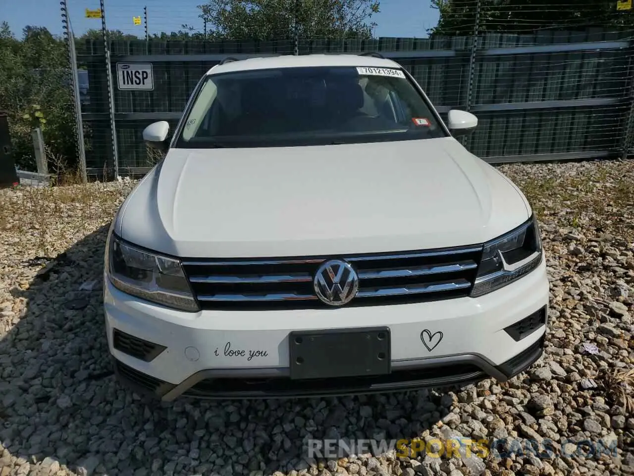 5 Photograph of a damaged car 3VV2B7AX5LM111699 VOLKSWAGEN TIGUAN 2020
