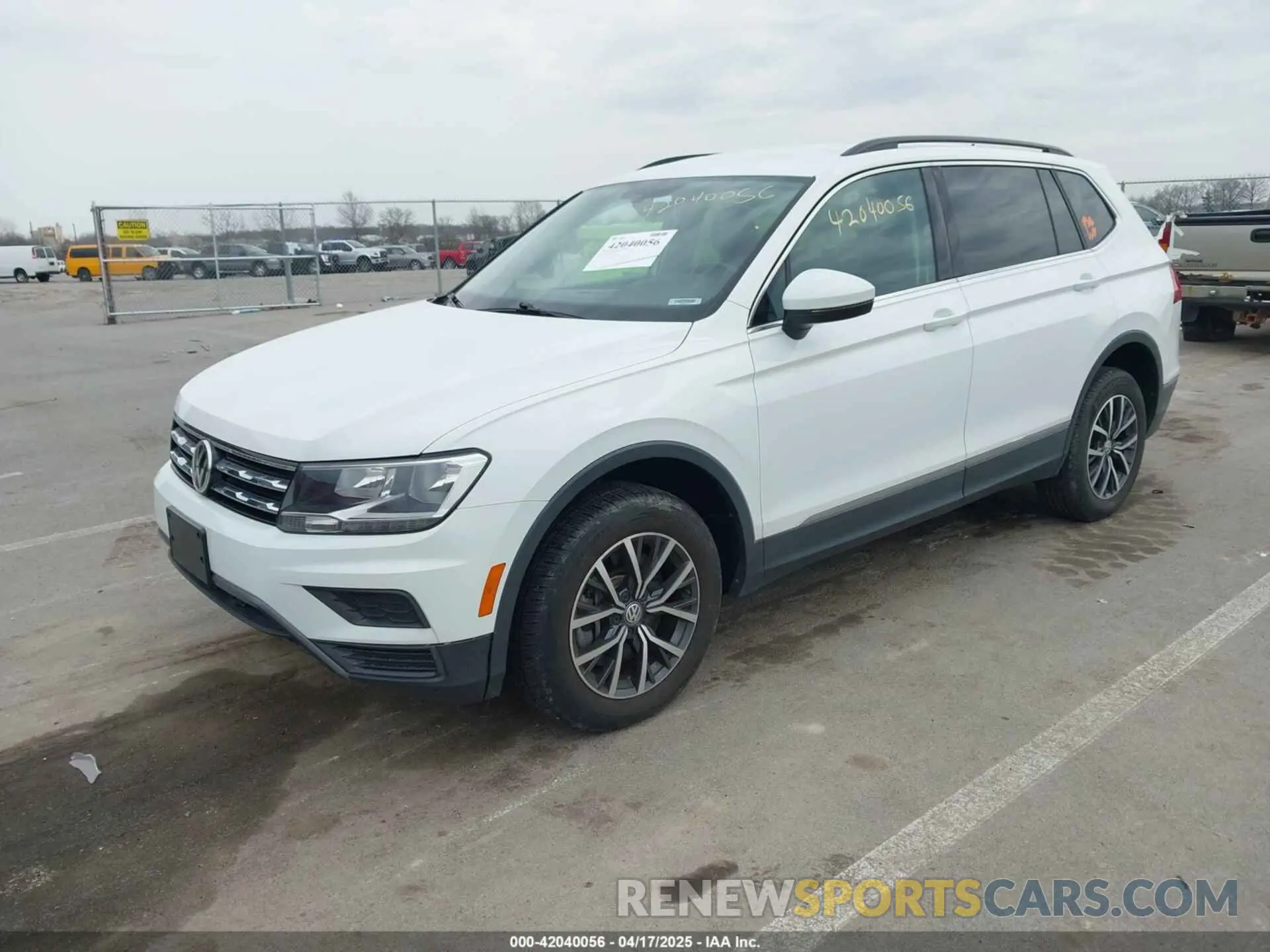 2 Фотография поврежденного автомобиля 3VV2B7AX6LM091916 VOLKSWAGEN TIGUAN 2020