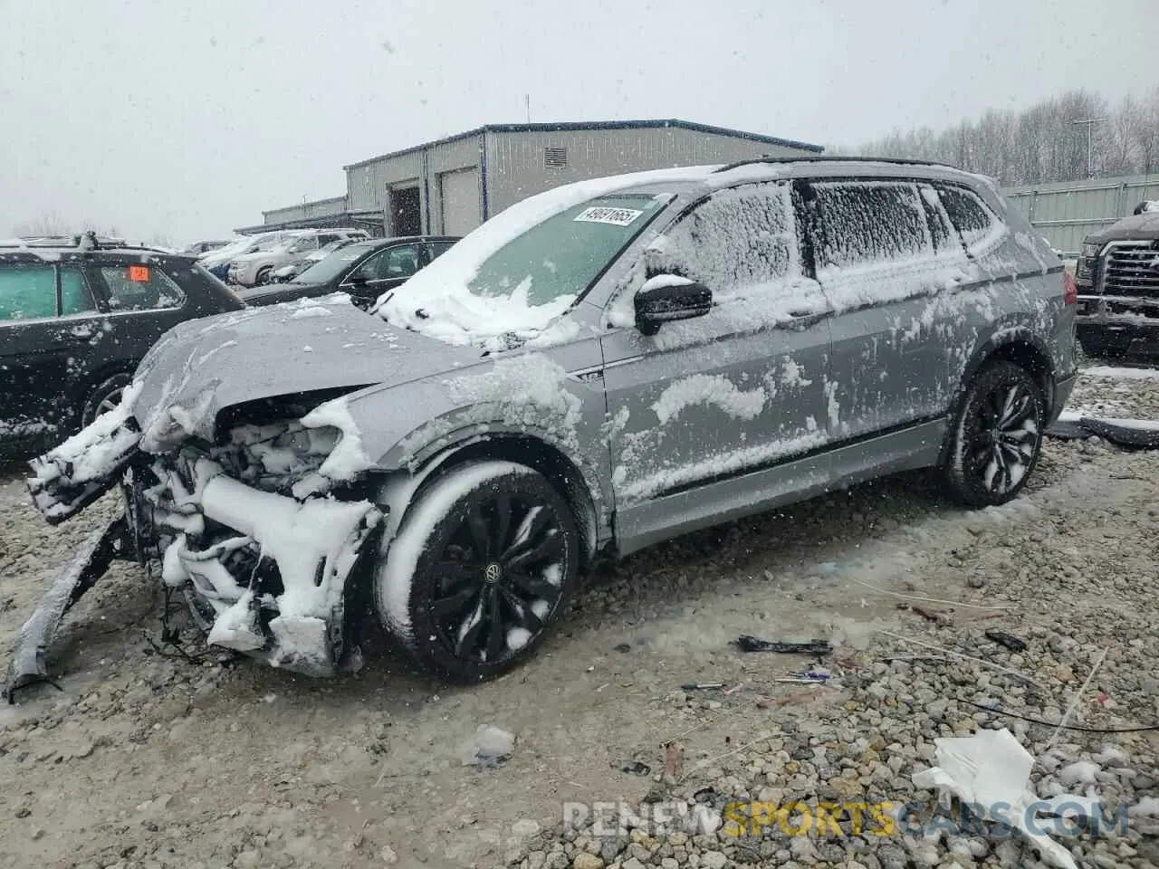 1 Photograph of a damaged car 3VV2B7AX6LM144405 VOLKSWAGEN TIGUAN 2020
