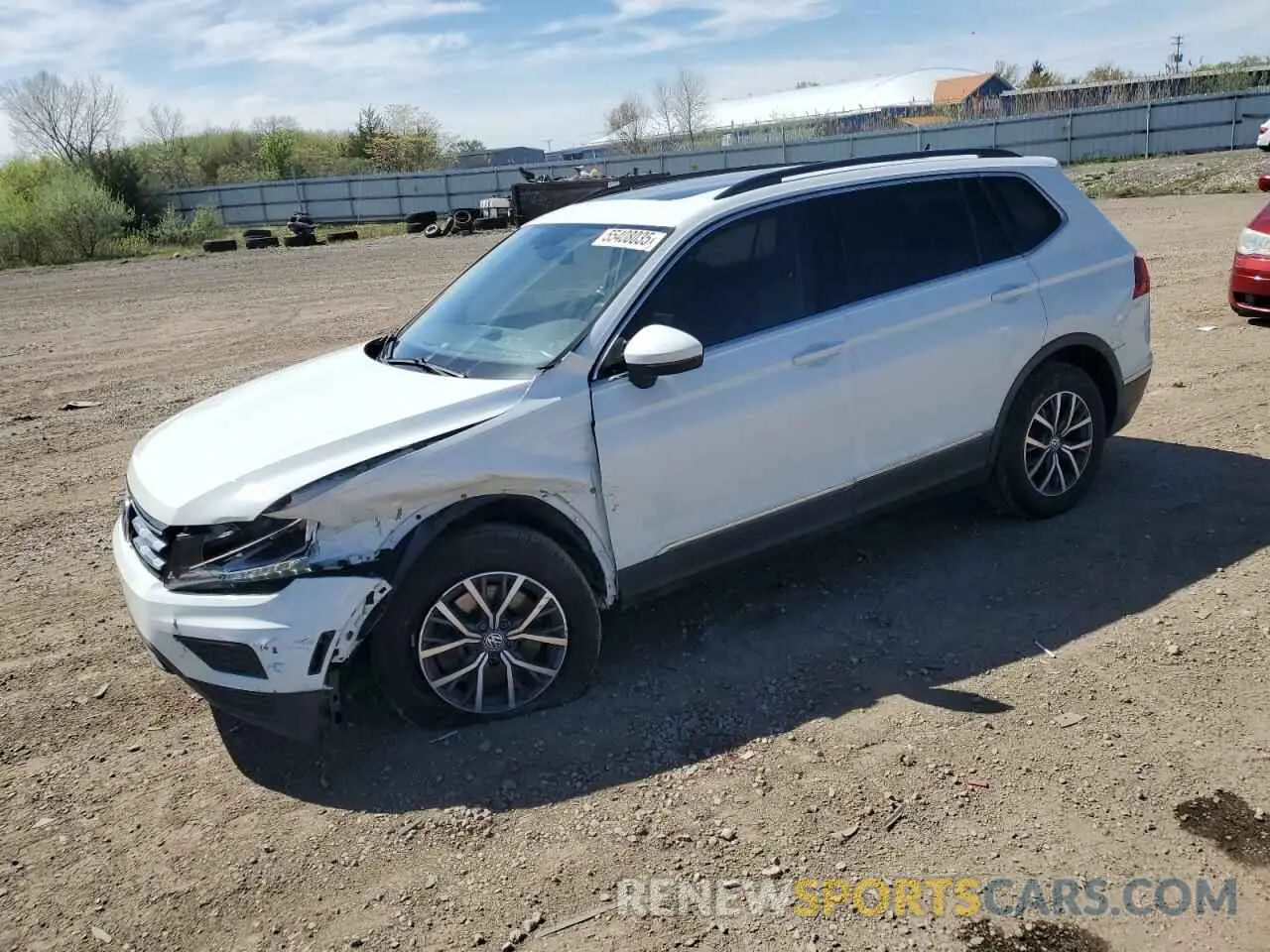 1 Photograph of a damaged car 3VV2B7AX8LM178541 VOLKSWAGEN TIGUAN 2020