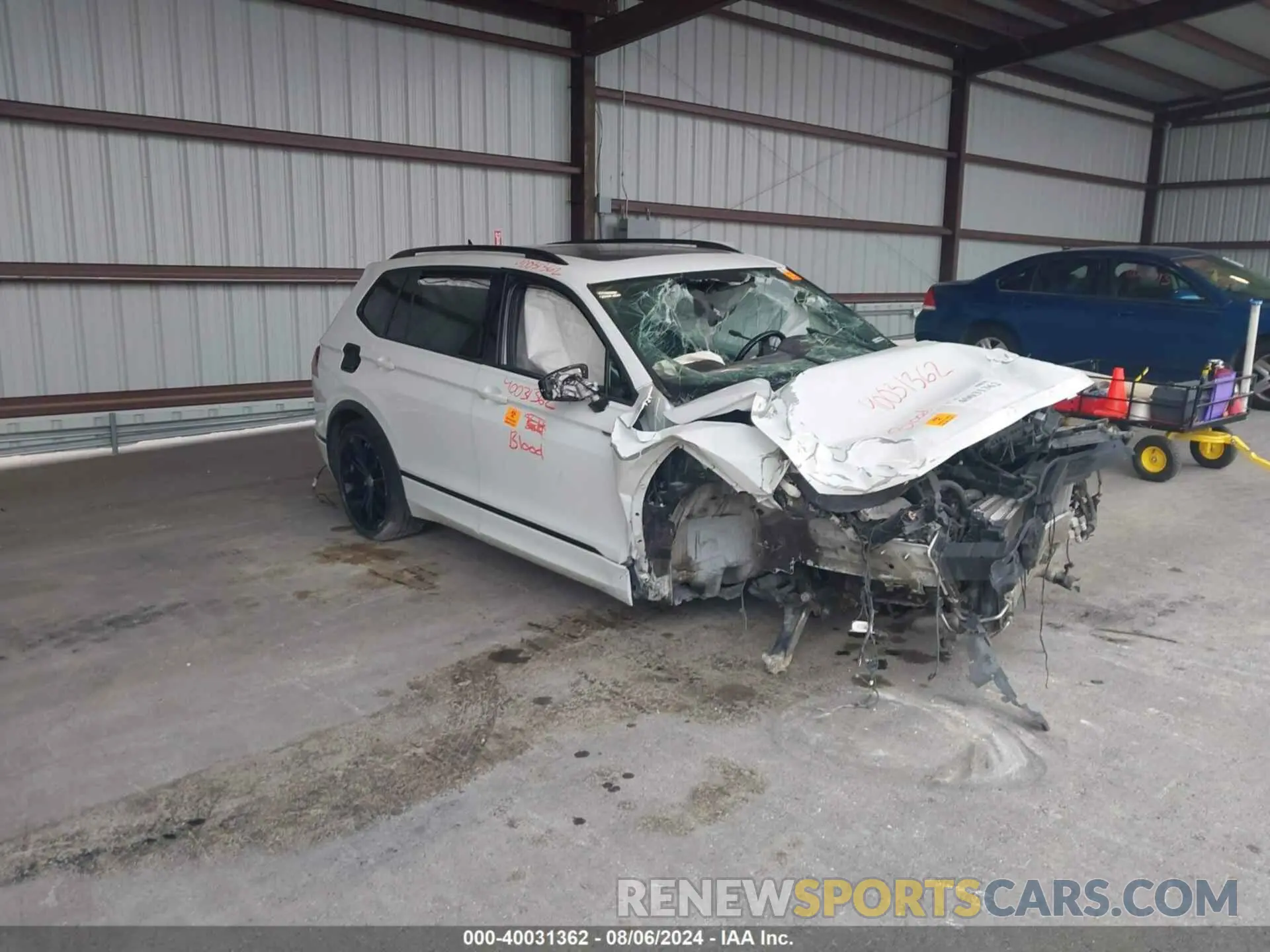 1 Photograph of a damaged car 3VV2B7AX9LM141675 VOLKSWAGEN TIGUAN 2020