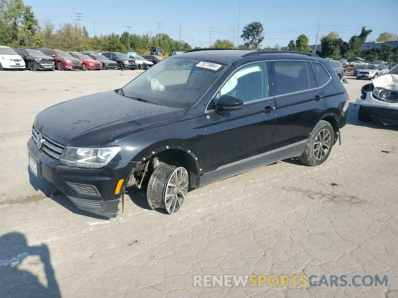 1 Photograph of a damaged car 3VV3B7AX0LM062948 VOLKSWAGEN TIGUAN 2020