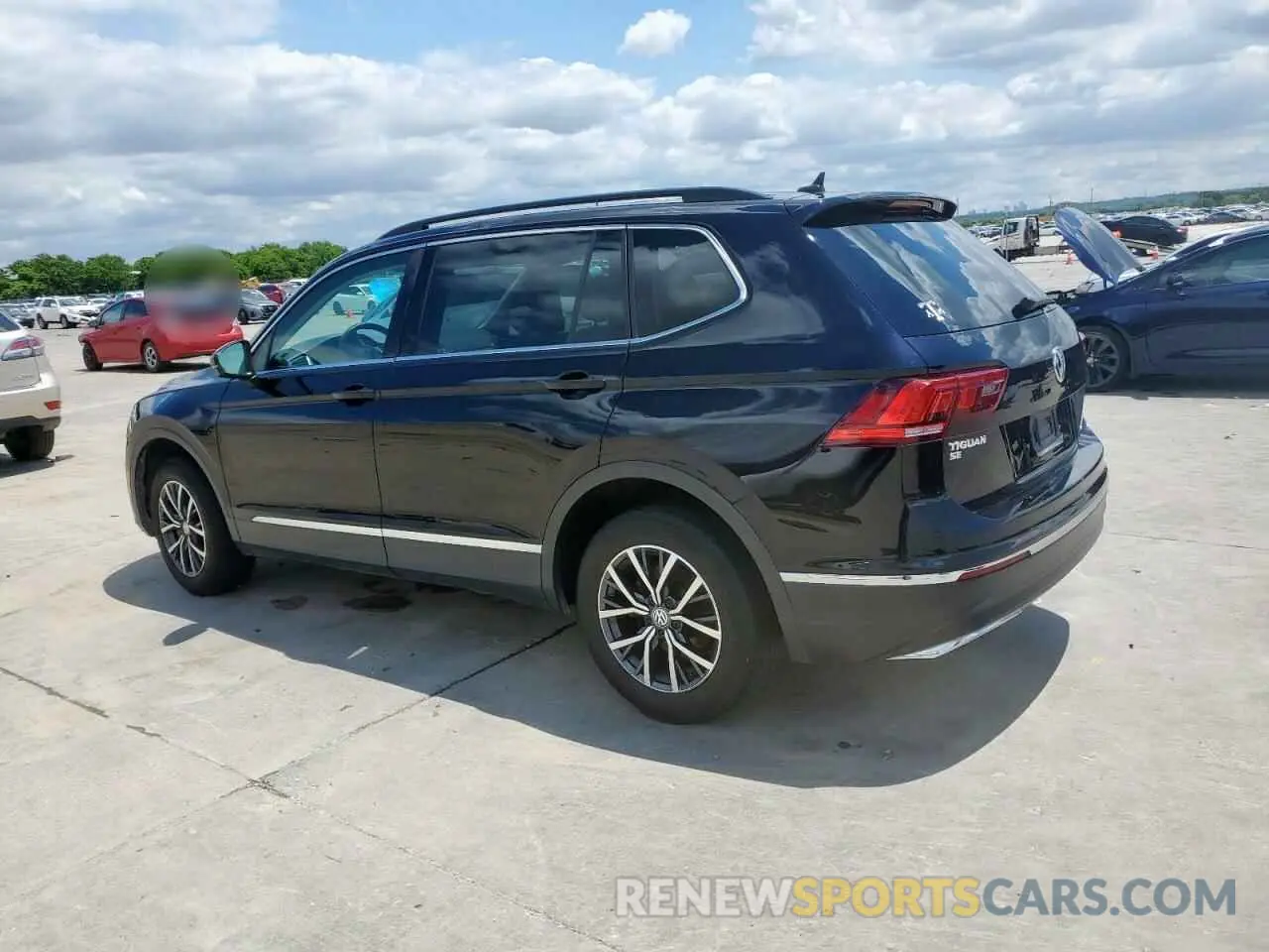 2 Photograph of a damaged car 3VV3B7AX1LM005027 VOLKSWAGEN TIGUAN 2020