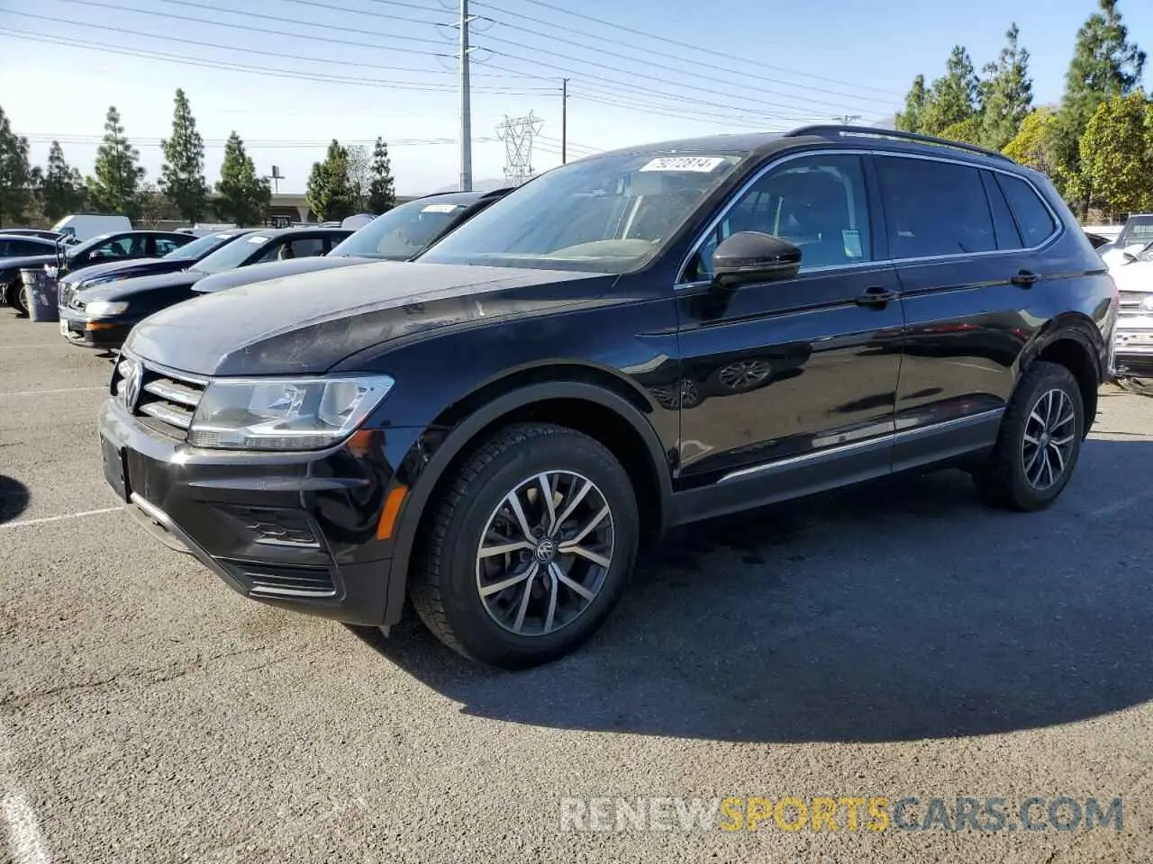 1 Photograph of a damaged car 3VV3B7AX2LM105721 VOLKSWAGEN TIGUAN 2020