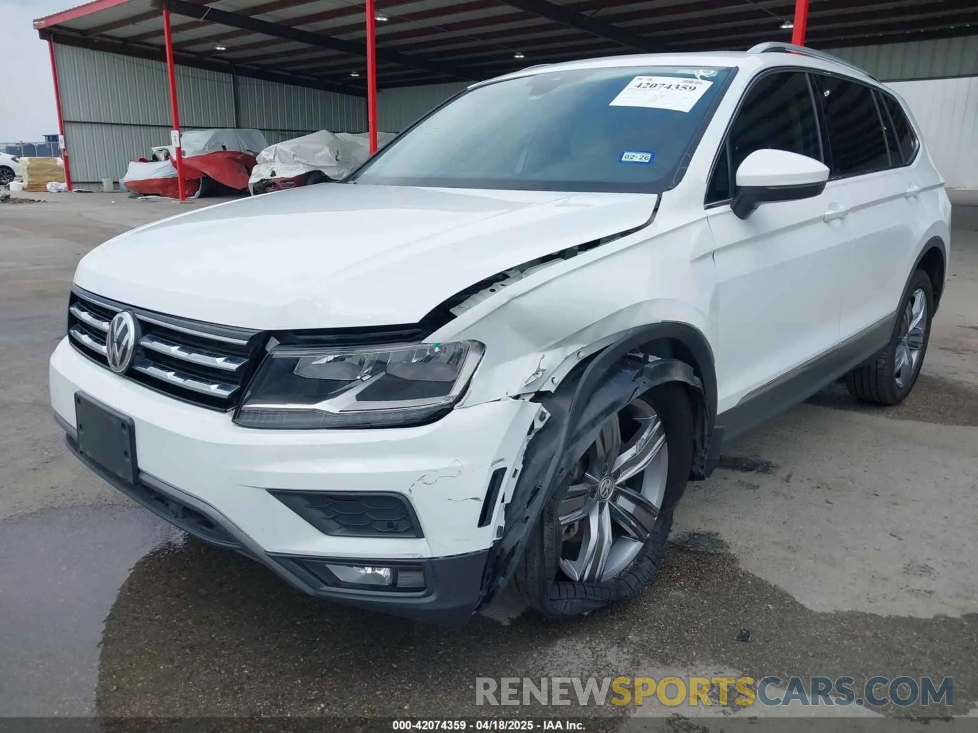 6 Фотография поврежденного автомобиля 3VV3B7AX4LM032609 VOLKSWAGEN TIGUAN 2020