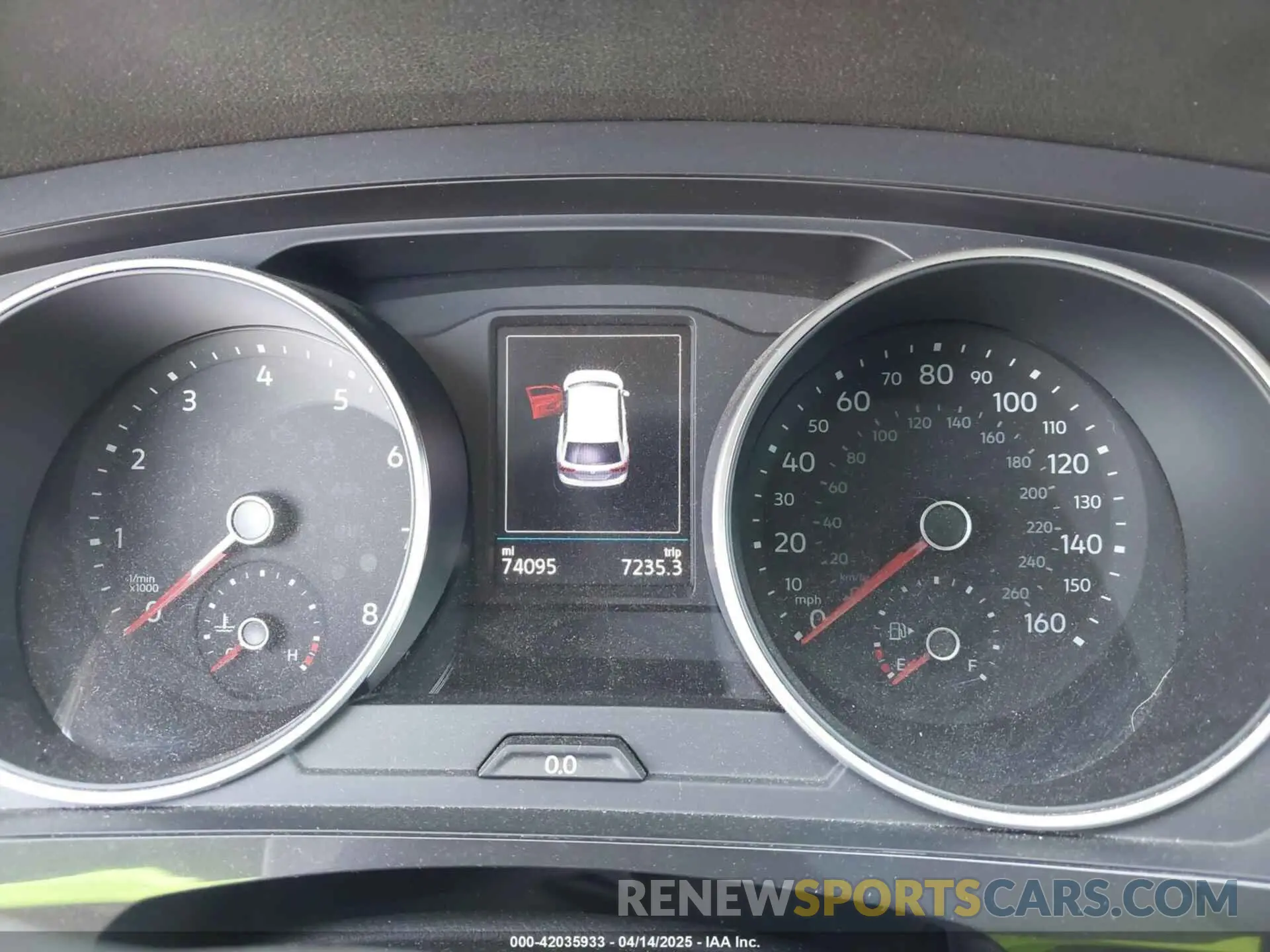 7 Photograph of a damaged car 3VV3B7AX8LM036520 VOLKSWAGEN TIGUAN 2020