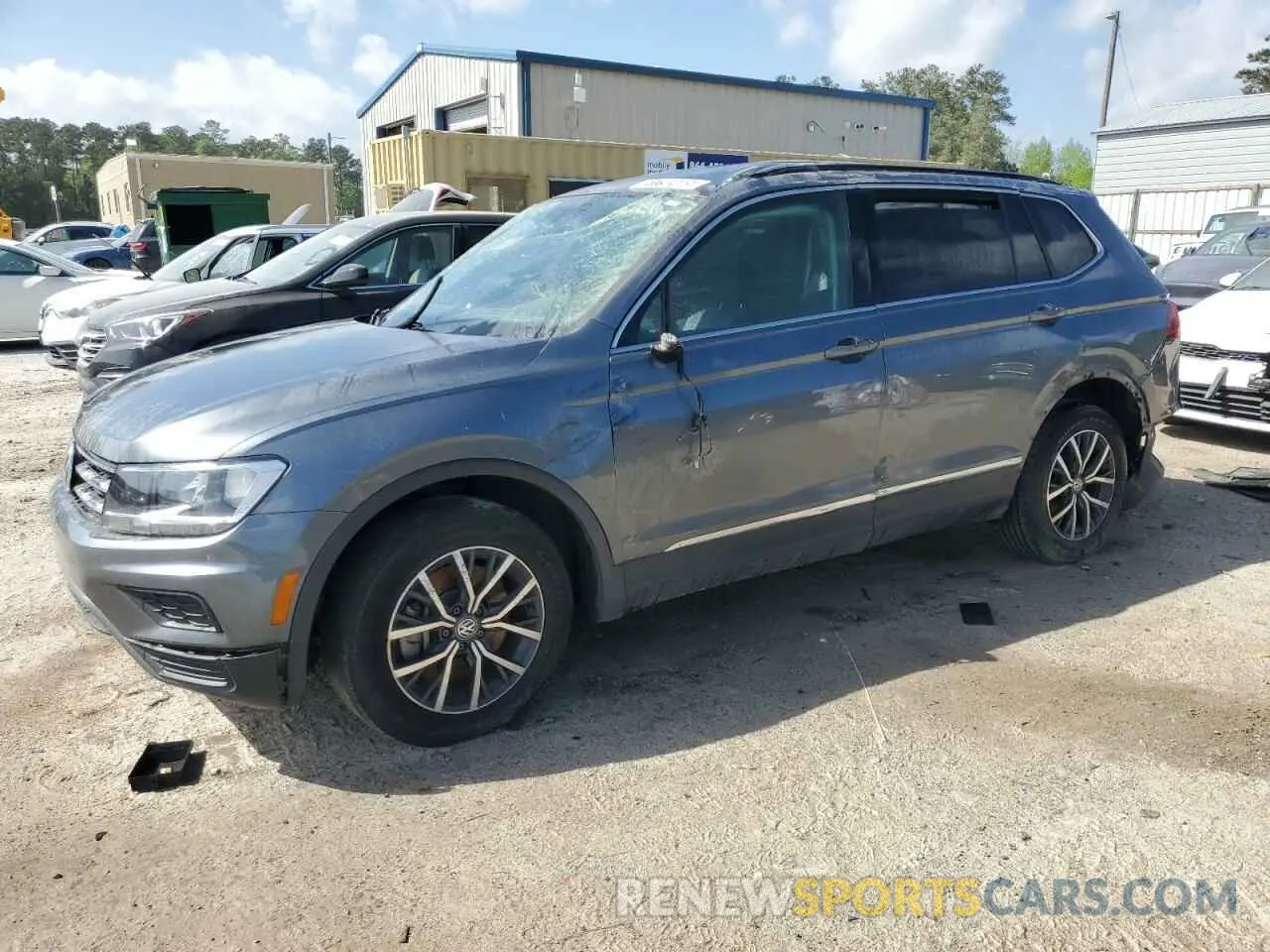 1 Photograph of a damaged car 3VV3B7AX9LM141471 VOLKSWAGEN TIGUAN 2020