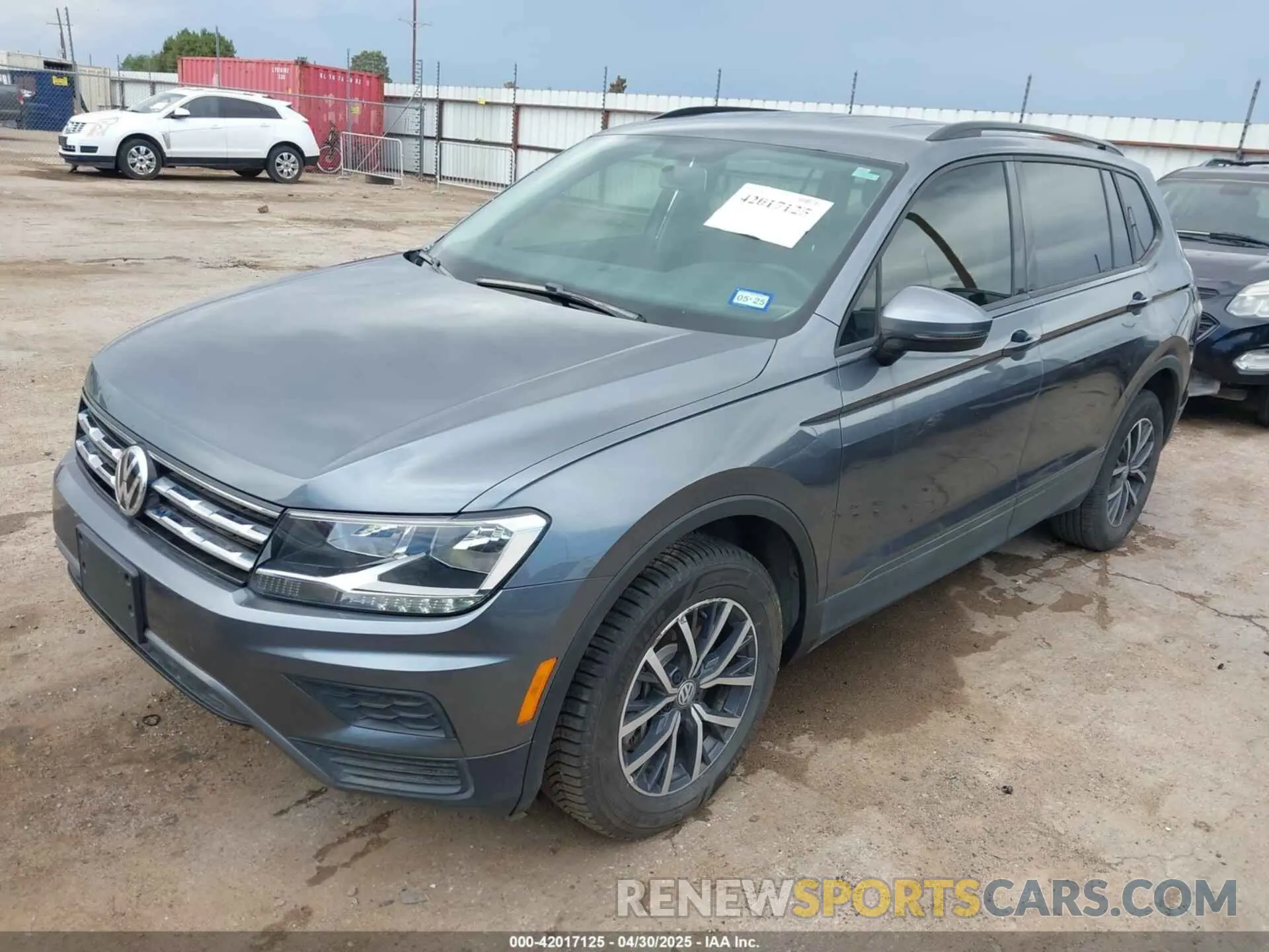 2 Photograph of a damaged car 3VV0B7AX0MM017433 VOLKSWAGEN TIGUAN 2021