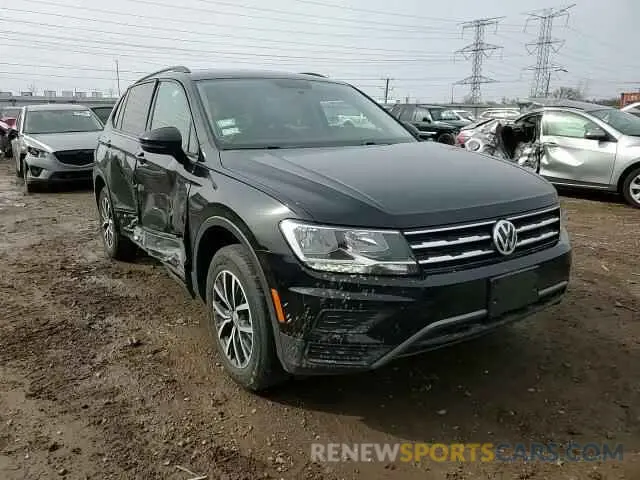 10 Photograph of a damaged car 3VV0B7AX2MM000813 VOLKSWAGEN TIGUAN 2021