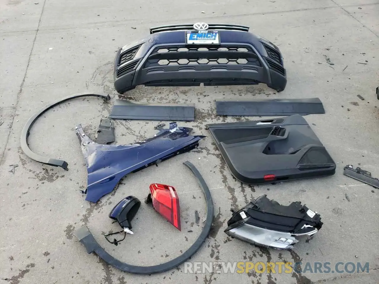 13 Фотография поврежденного автомобиля 3VV0B7AX3MM047493 VOLKSWAGEN TIGUAN 2021