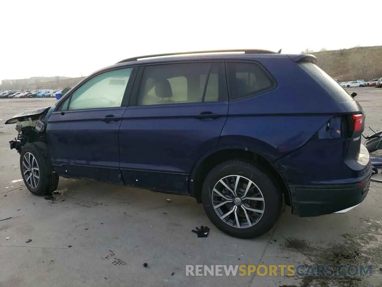 2 Фотография поврежденного автомобиля 3VV0B7AX3MM047493 VOLKSWAGEN TIGUAN 2021