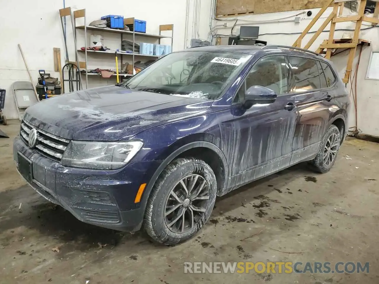 1 Фотография поврежденного автомобиля 3VV0B7AX3MM142099 VOLKSWAGEN TIGUAN 2021