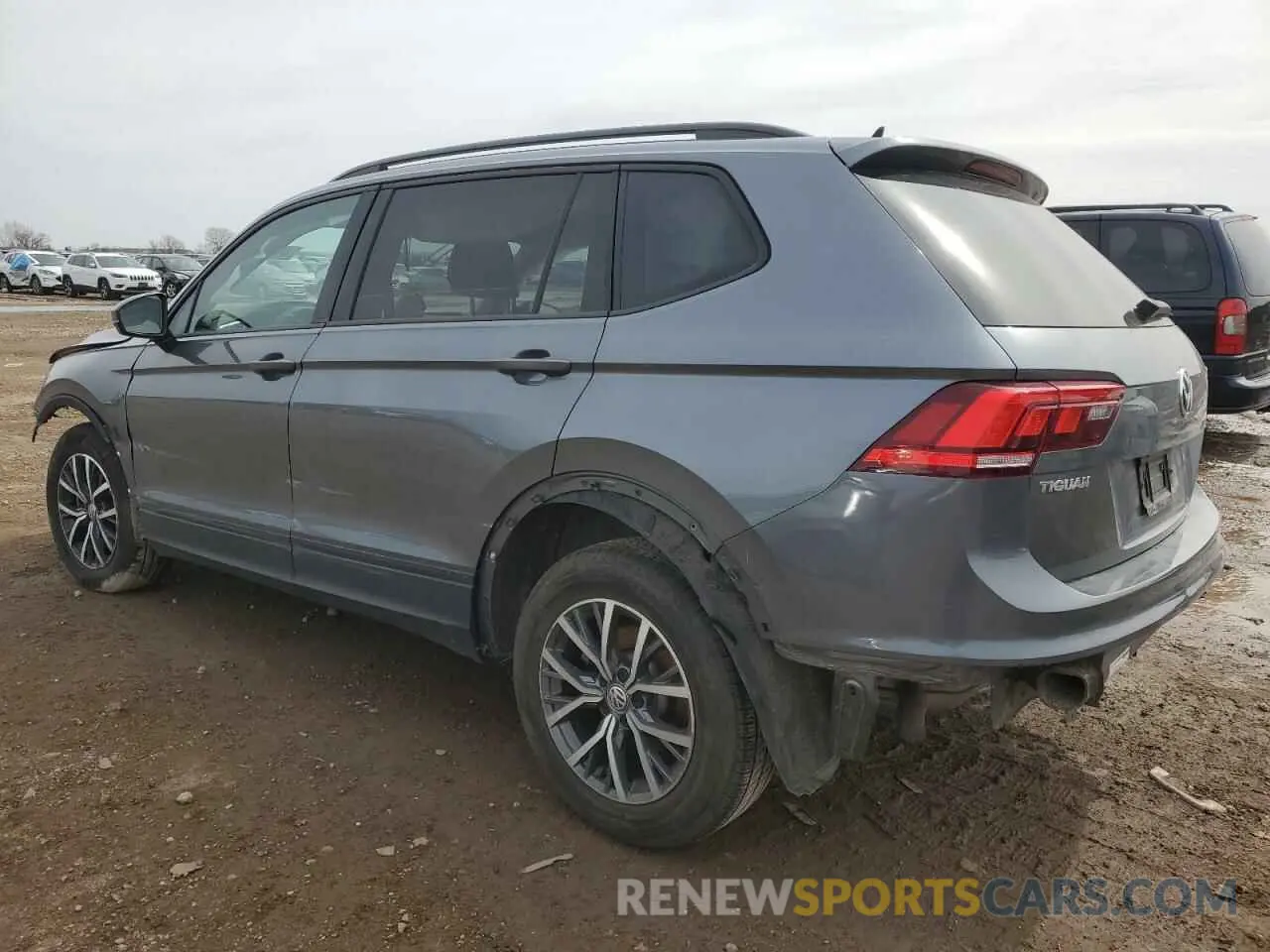 2 Фотография поврежденного автомобиля 3VV1B7AX1MM012505 VOLKSWAGEN TIGUAN 2021