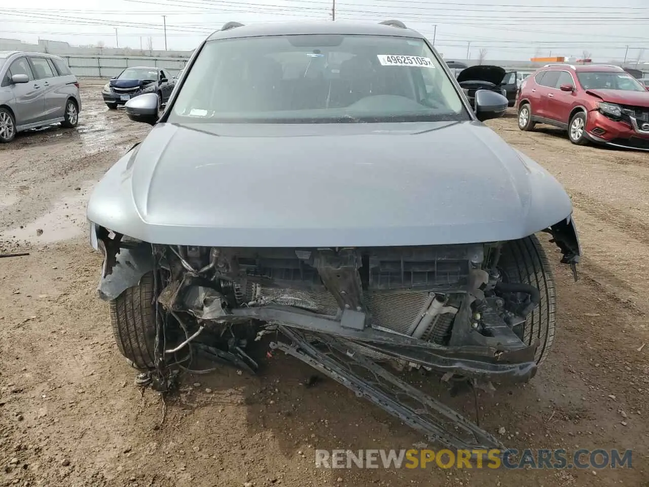 5 Фотография поврежденного автомобиля 3VV1B7AX1MM012505 VOLKSWAGEN TIGUAN 2021