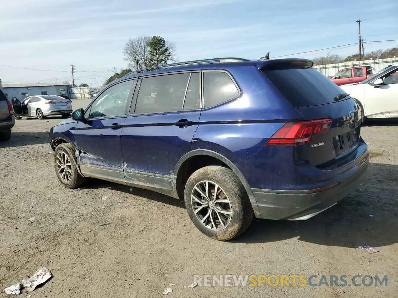 2 Photograph of a damaged car 3VV1B7AX1MM155518 VOLKSWAGEN TIGUAN 2021