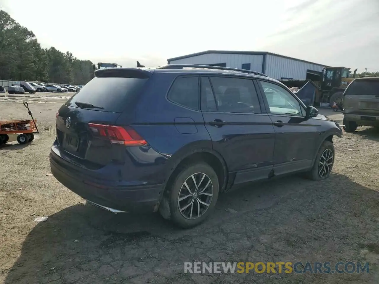 3 Photograph of a damaged car 3VV1B7AX1MM155518 VOLKSWAGEN TIGUAN 2021