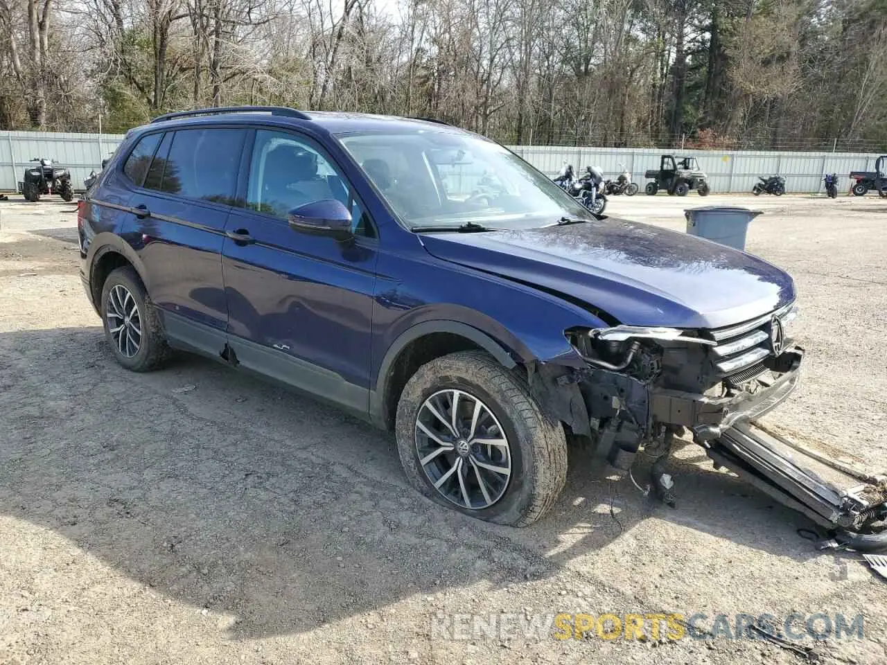 4 Photograph of a damaged car 3VV1B7AX1MM155518 VOLKSWAGEN TIGUAN 2021
