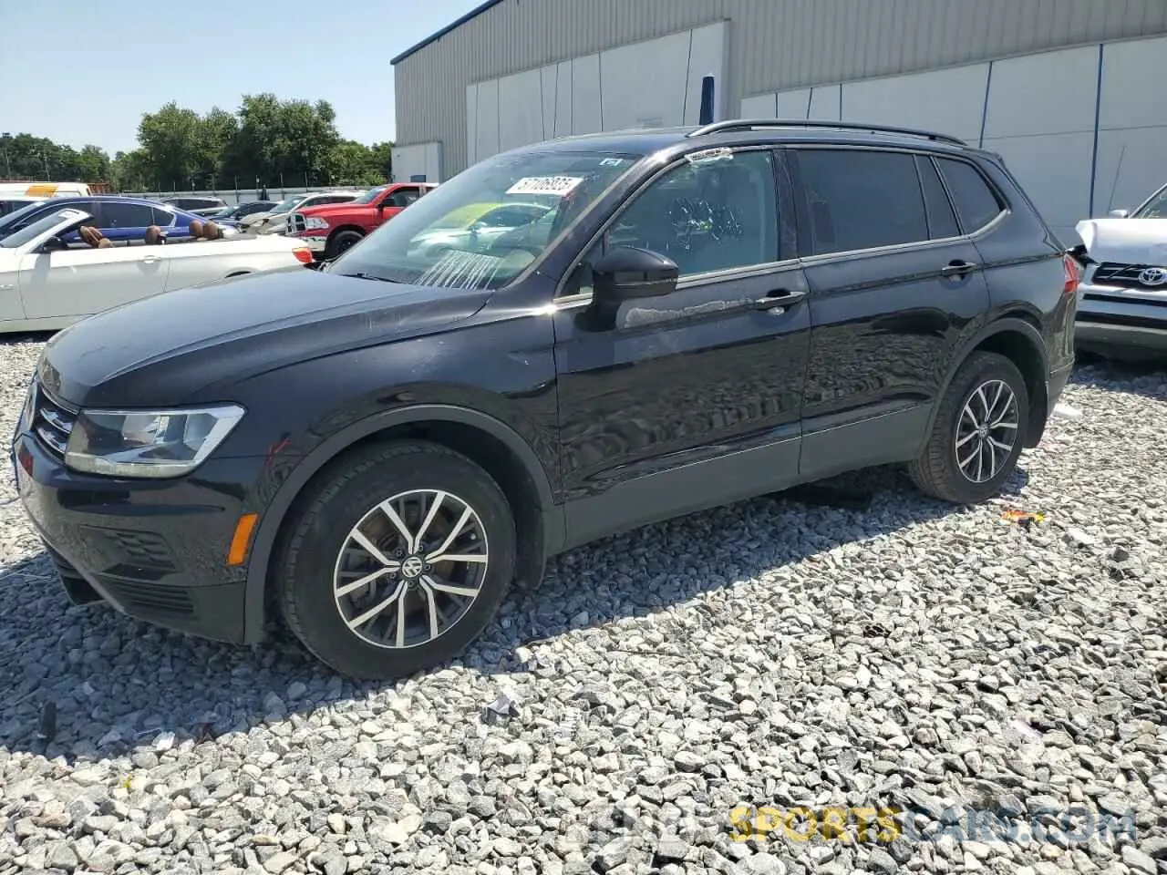 1 Photograph of a damaged car 3VV1B7AX2MM020872 VOLKSWAGEN TIGUAN 2021