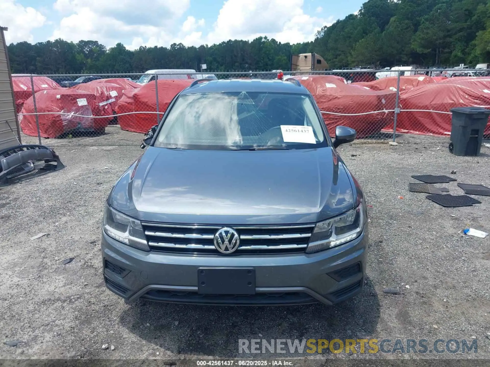 12 Photograph of a damaged car 3VV1B7AX5MM148491 VOLKSWAGEN TIGUAN 2021