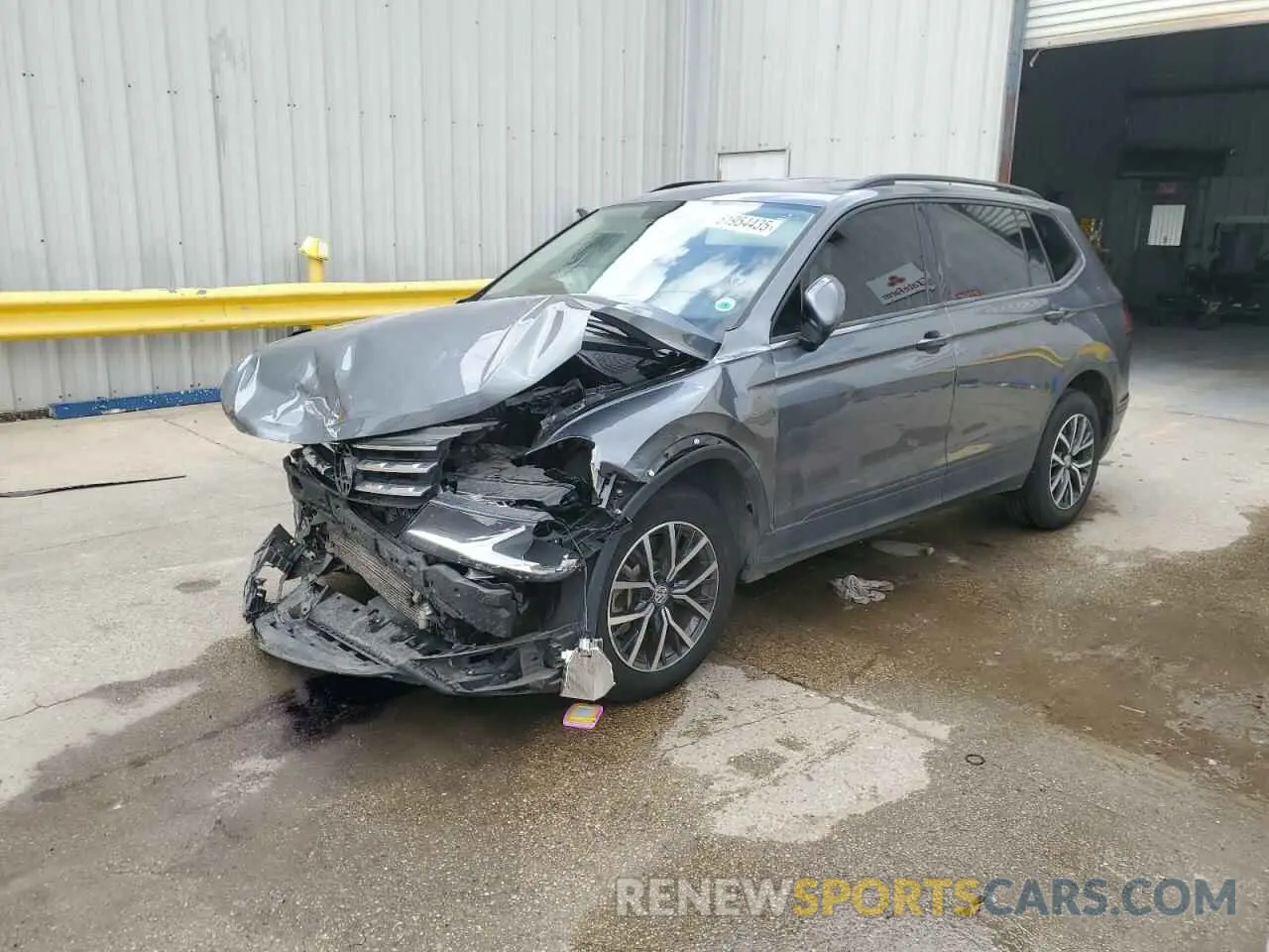 1 Photograph of a damaged car 3VV1B7AX6MM150458 VOLKSWAGEN TIGUAN 2021