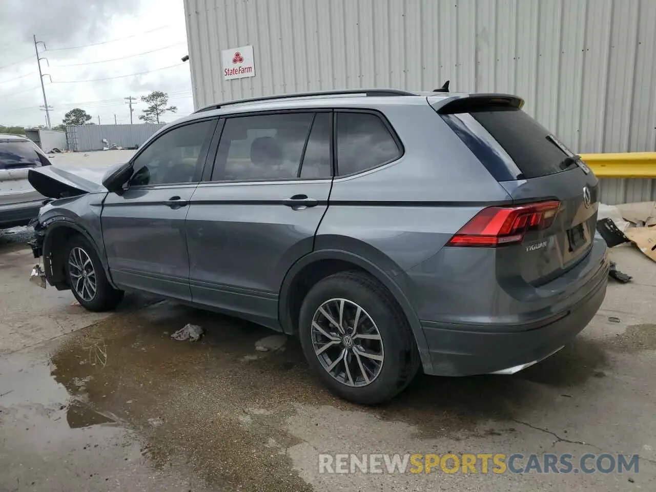 2 Photograph of a damaged car 3VV1B7AX6MM150458 VOLKSWAGEN TIGUAN 2021