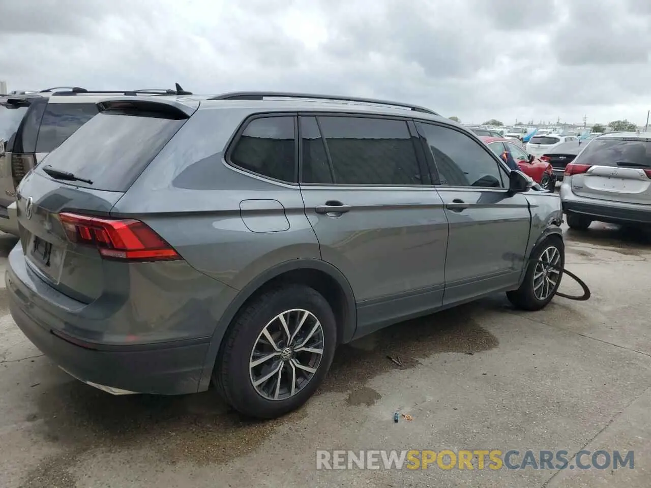 3 Photograph of a damaged car 3VV1B7AX6MM150458 VOLKSWAGEN TIGUAN 2021