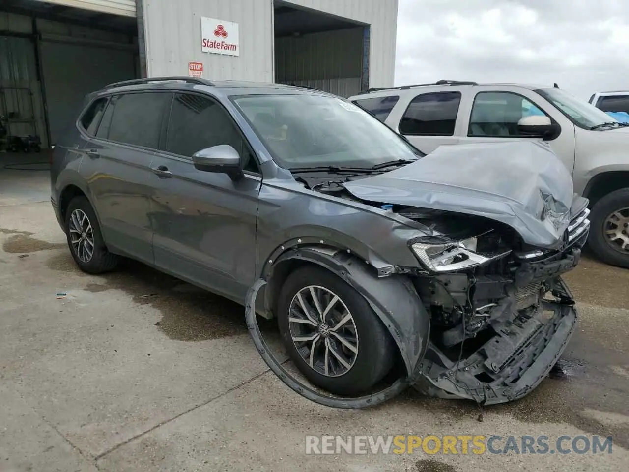 4 Photograph of a damaged car 3VV1B7AX6MM150458 VOLKSWAGEN TIGUAN 2021