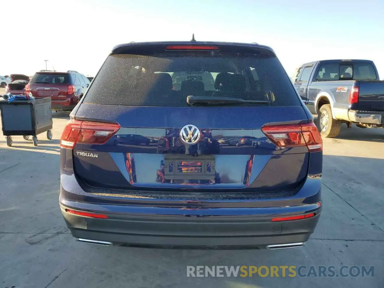 6 Photograph of a damaged car 3VV1B7AX7MM109451 VOLKSWAGEN TIGUAN 2021