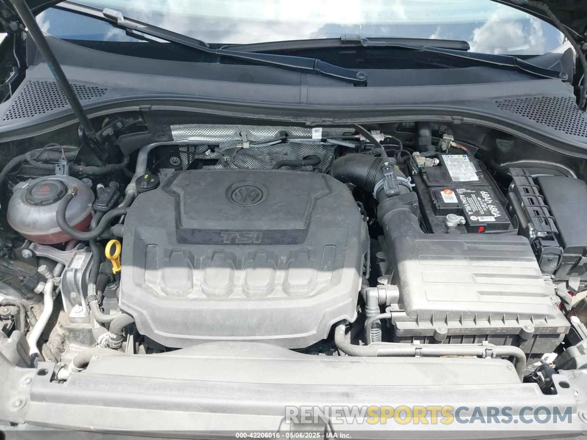 10 Фотография поврежденного автомобиля 3VV1B7AX7MM116609 VOLKSWAGEN TIGUAN 2021