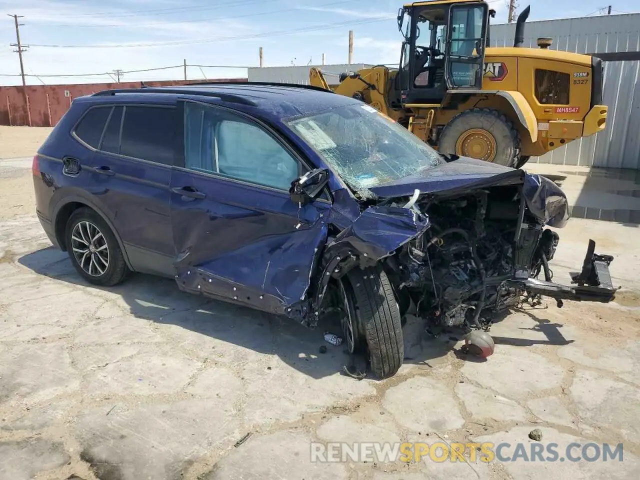 4 Photograph of a damaged car 3VV1B7AX8MM057067 VOLKSWAGEN TIGUAN 2021