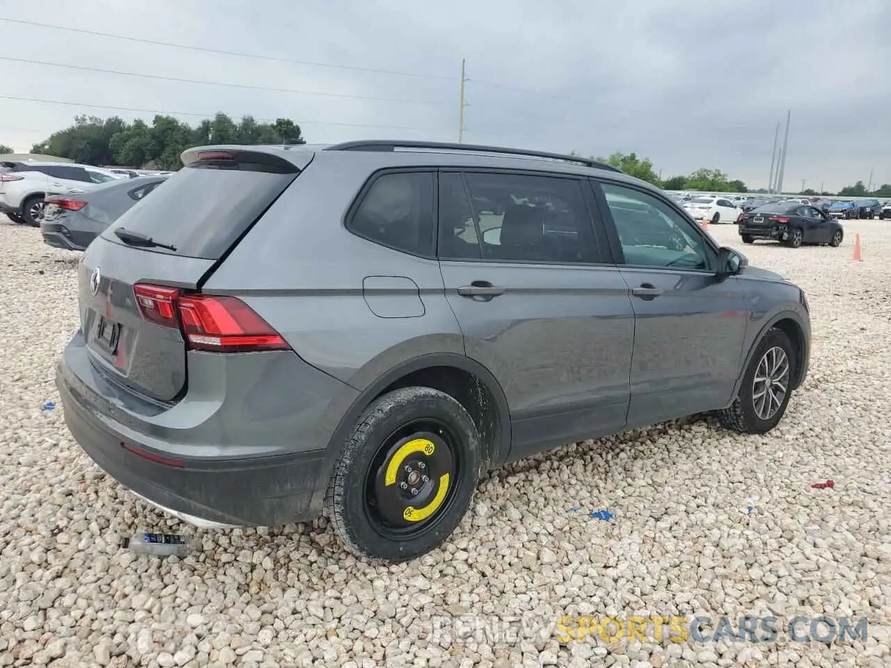 3 Фотография поврежденного автомобиля 3VV1B7AX9MM012624 VOLKSWAGEN TIGUAN 2021