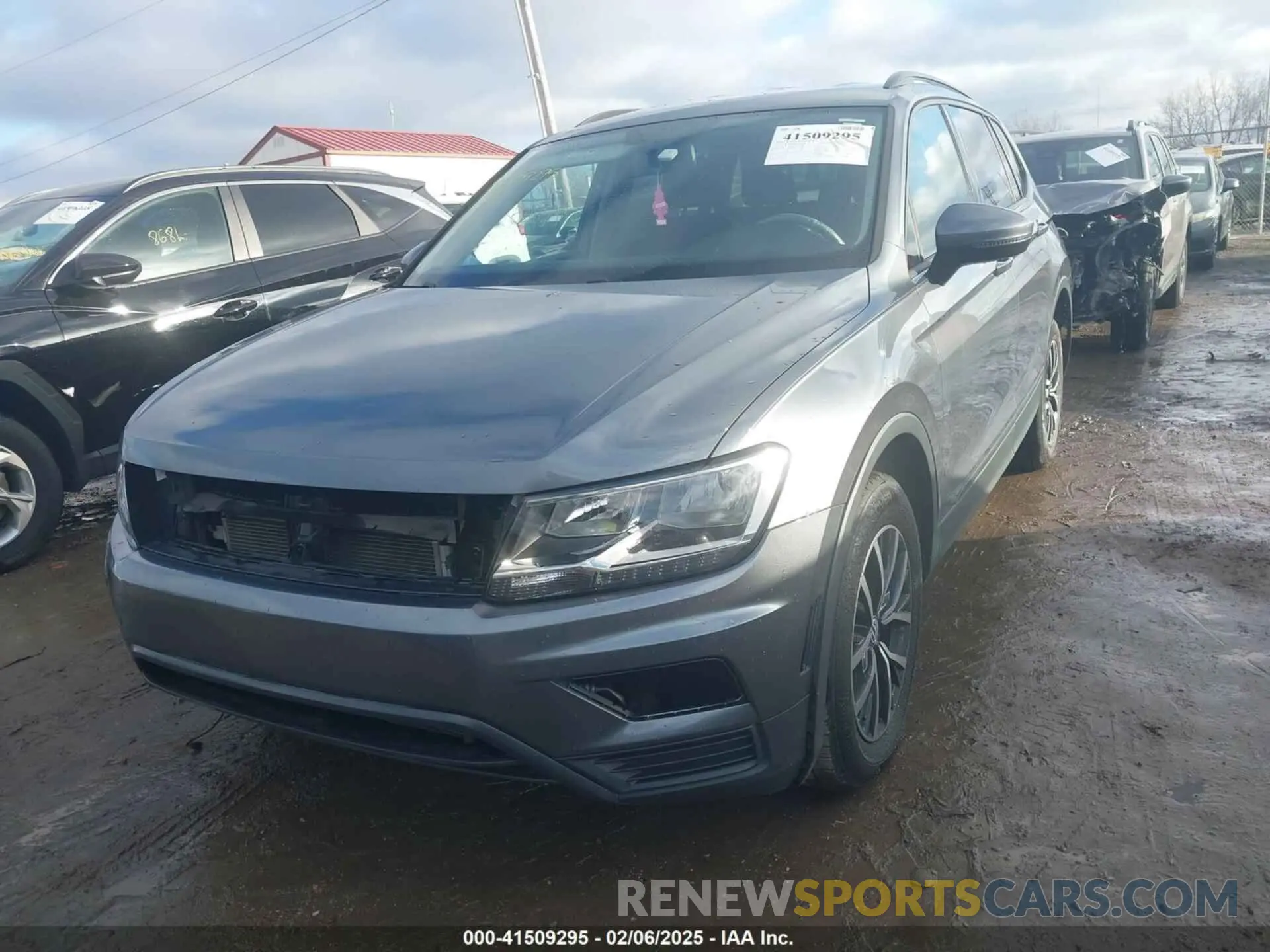 2 Фотография поврежденного автомобиля 3VV1B7AX9MM075450 VOLKSWAGEN TIGUAN 2021